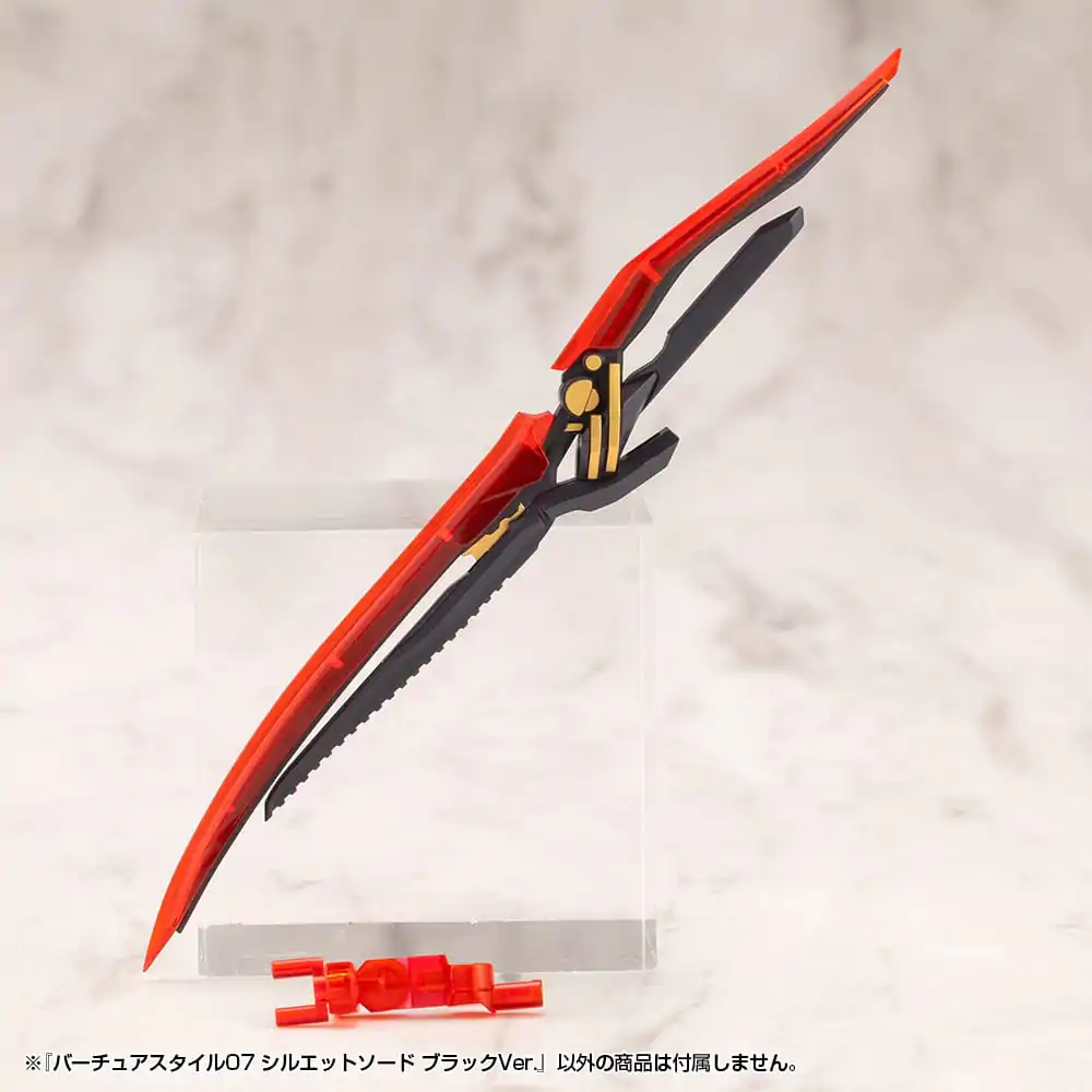 Kotobukiya M.S.G. Kit de model Set de accesorii Virtuous Style 06 Silhouette Sword Black Ver. poza produsului