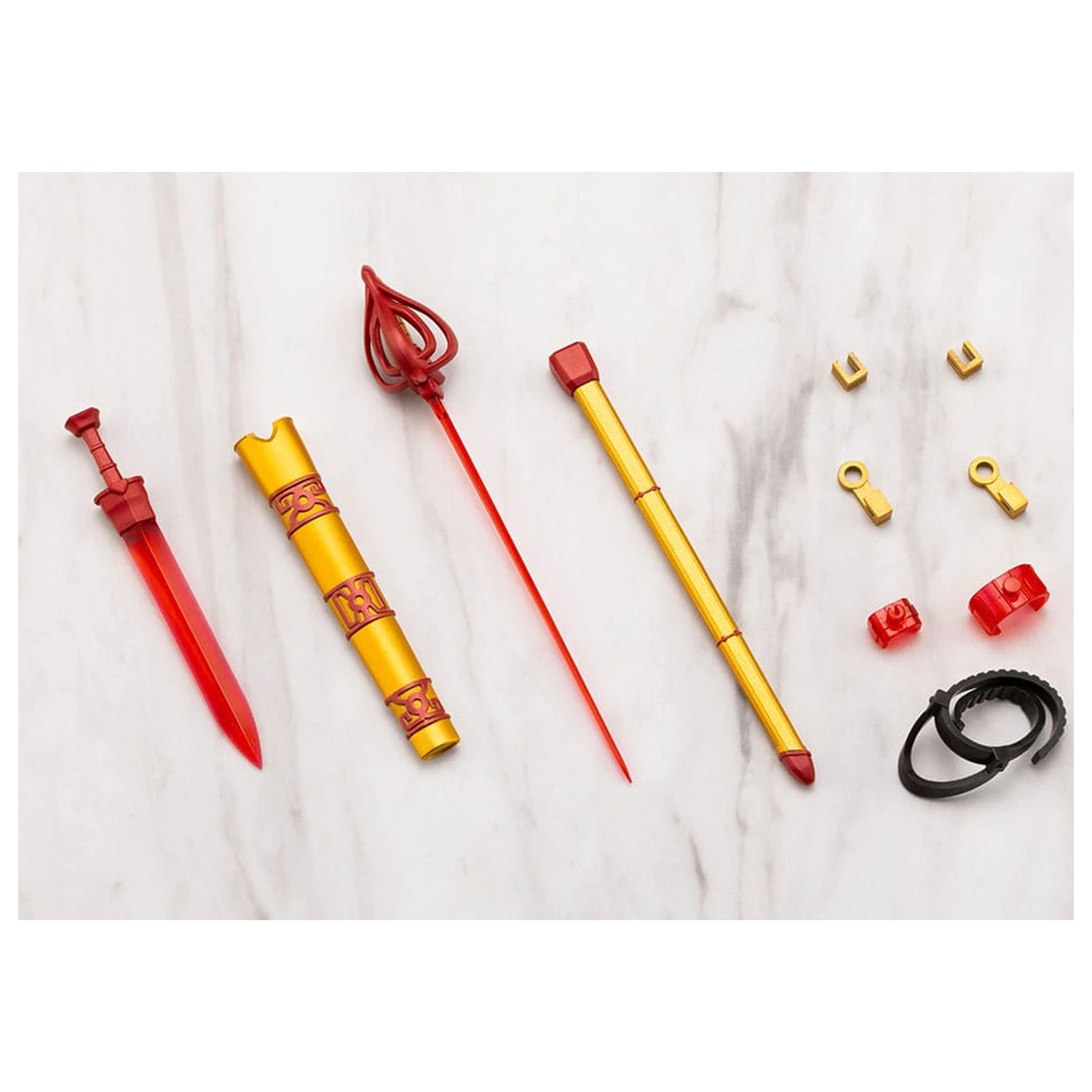 Kotobukiya M.S.G. Set accesoriu kit de model Virtuous Style Set 10 săbii B Flamerite Ver. poza produsului