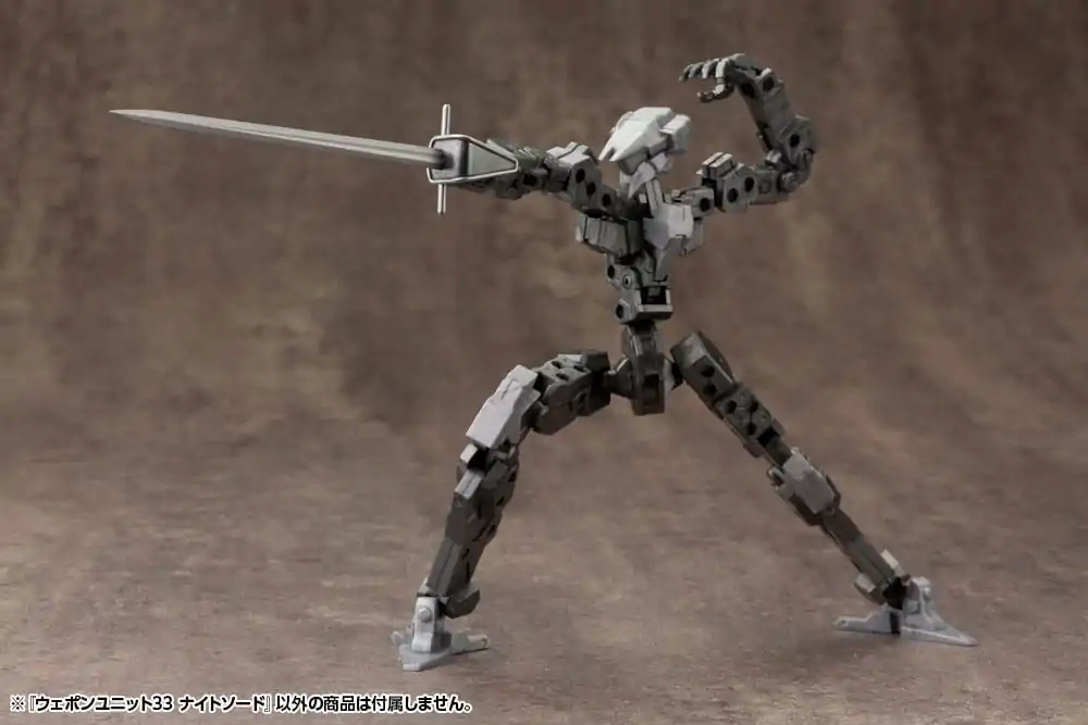 Kotobukiya M.S.G. Model Kit Set Accesorii Weapon Unit 33 Knight Sword poza produsului