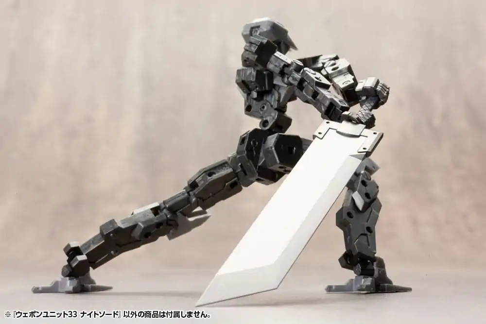 Kotobukiya M.S.G. Model Kit Set Accesorii Weapon Unit 33 Knight Sword poza produsului