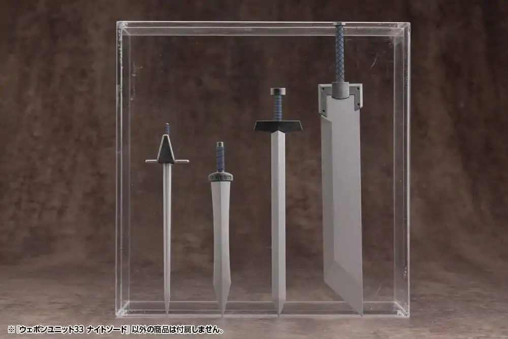Kotobukiya M.S.G. Model Kit Set Accesorii Weapon Unit 33 Knight Sword poza produsului