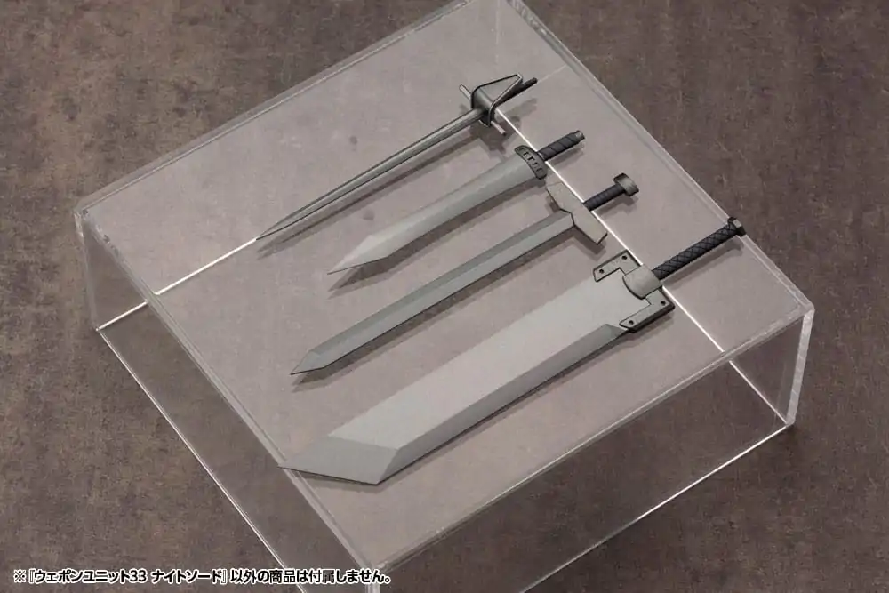 Kotobukiya M.S.G. Model Kit Set Accesorii Weapon Unit 33 Knight Sword poza produsului