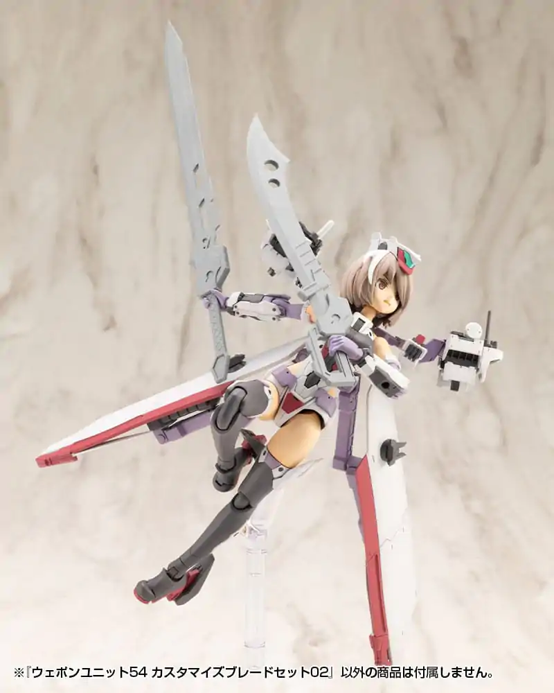 Kotobukiya M.S.G. Model Kit Set Accesorii Weapon Unit 54 Customized Blade Set 02 poza produsului