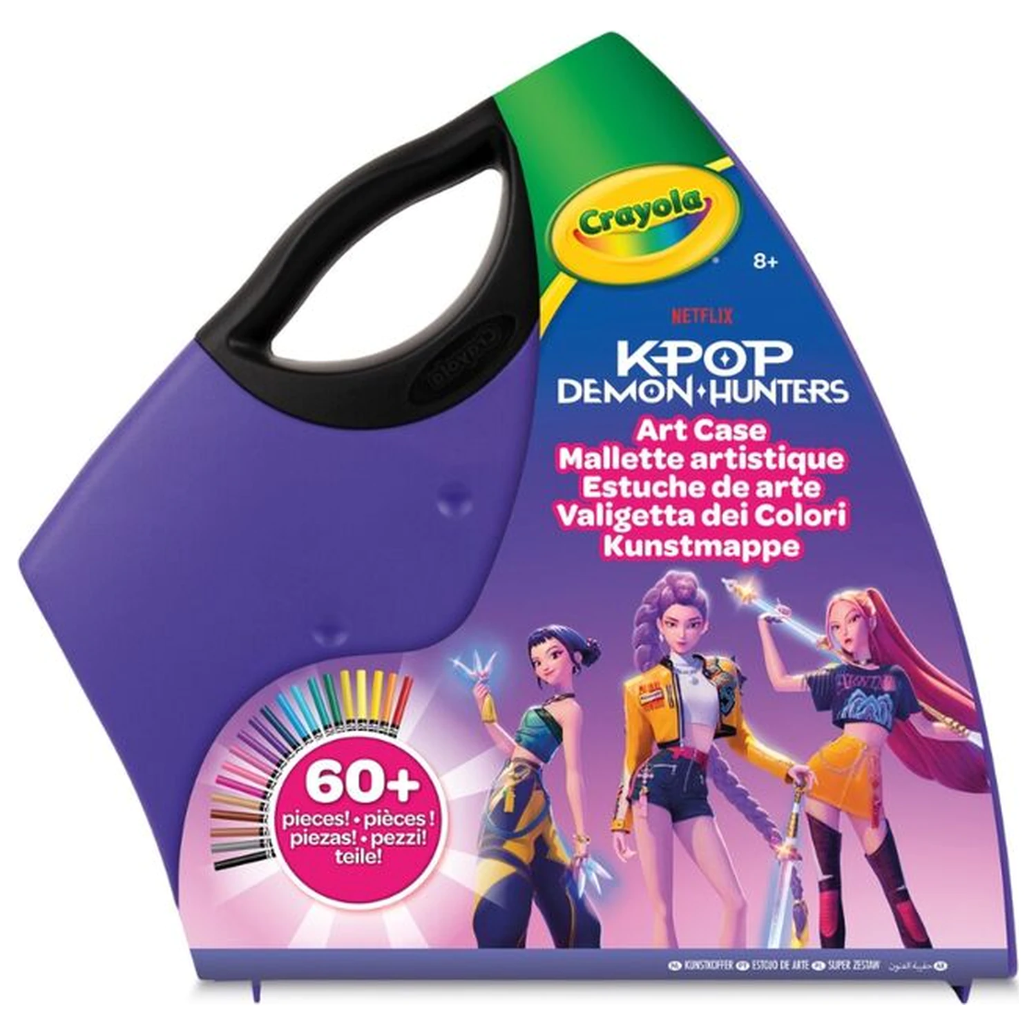 Kpop Demon Hunter set de colorat 65 piese poza produsului