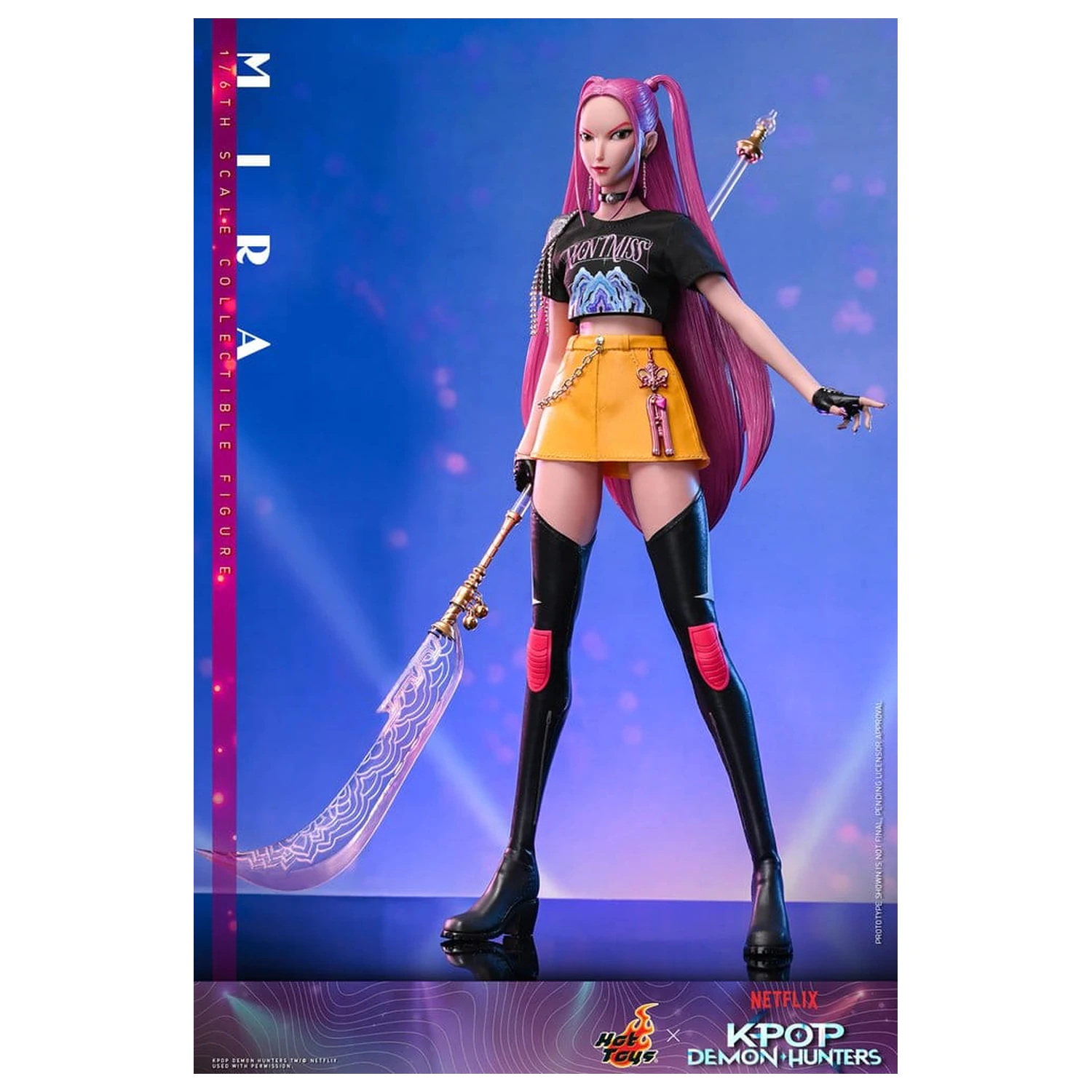 KPop Demon Hunters Figura de acțiune 1/6 Mira 28 cm poza produsului