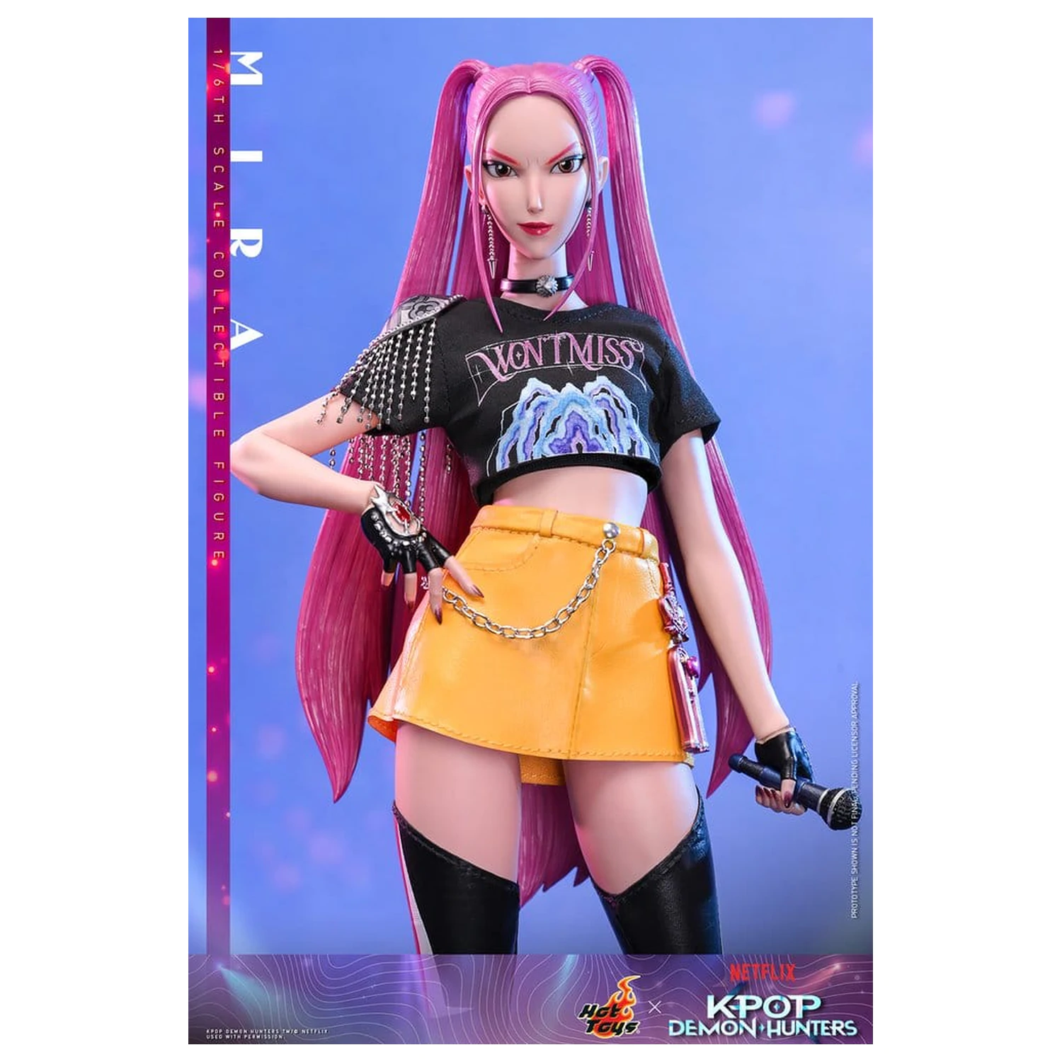 KPop Demon Hunters Figura de acțiune 1/6 Mira 28 cm poza produsului