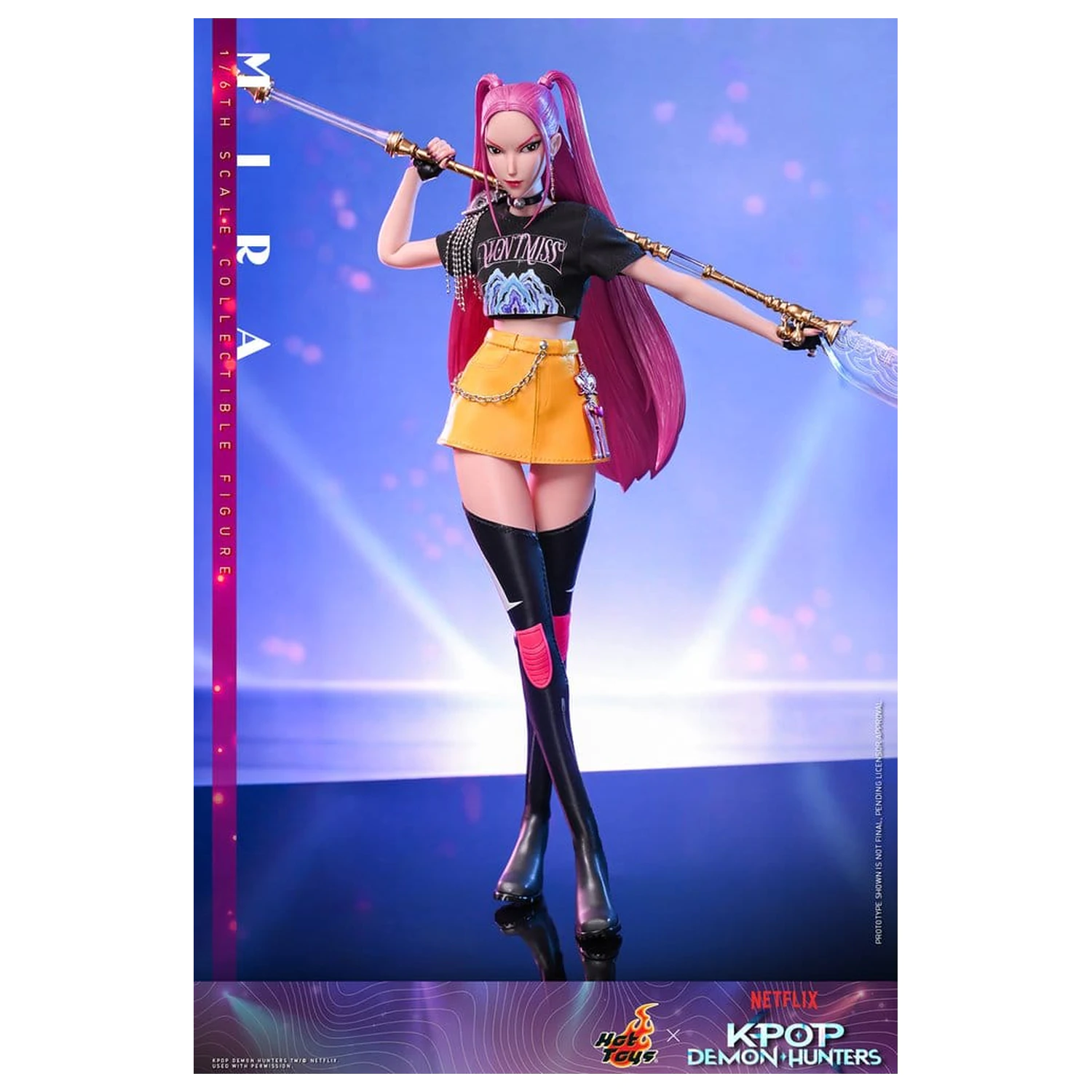 KPop Demon Hunters Figura de acțiune 1/6 Mira 28 cm poza produsului