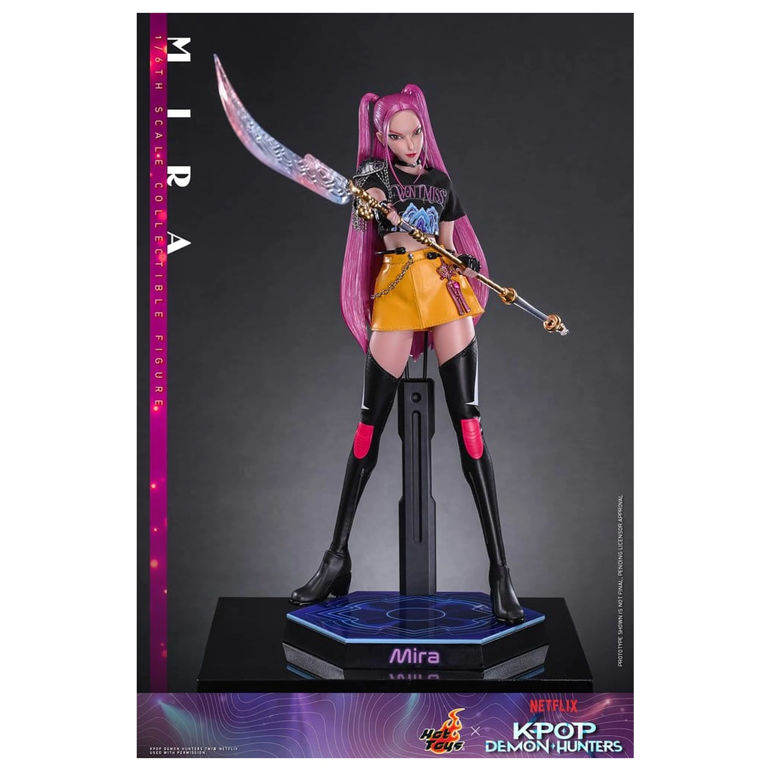 KPop Demon Hunters Figura de acțiune 1/6 Mira 28 cm poza produsului
