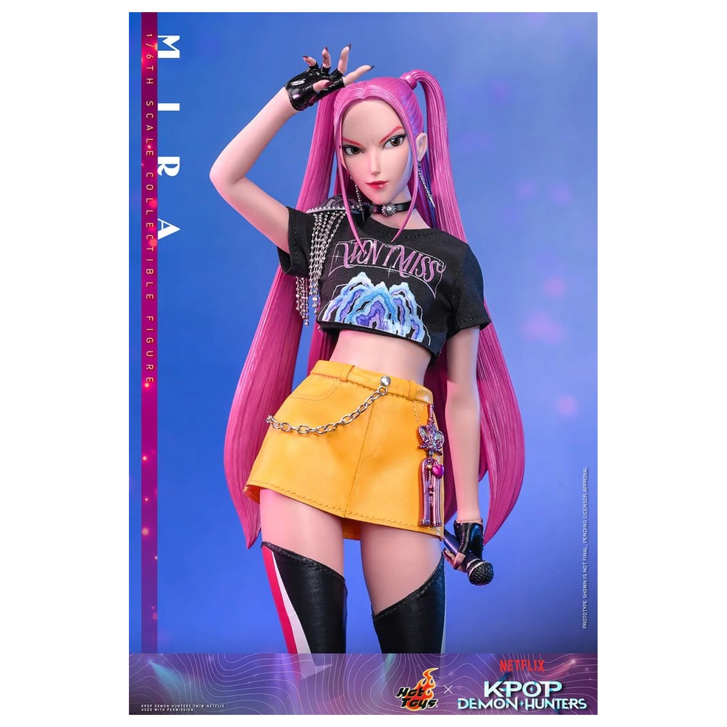 KPop Demon Hunters Figura de acțiune 1/6 Mira 28 cm poza produsului