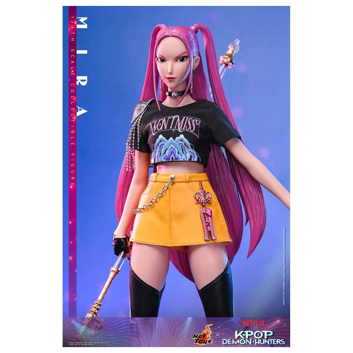 KPop Demon Hunters Figura de acțiune 1/6 Mira 28 cm poza produsului