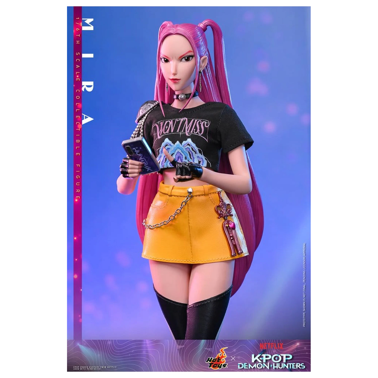 KPop Demon Hunters Figura de acțiune 1/6 Mira 28 cm poza produsului