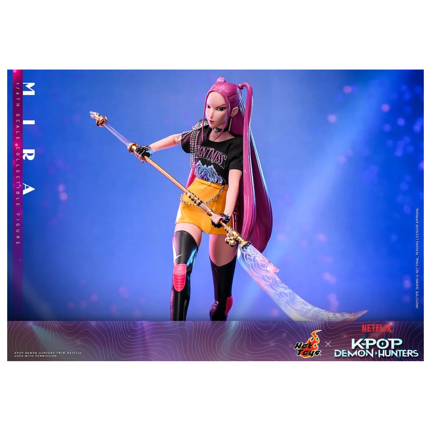 KPop Demon Hunters Figura de acțiune 1/6 Mira 28 cm poza produsului