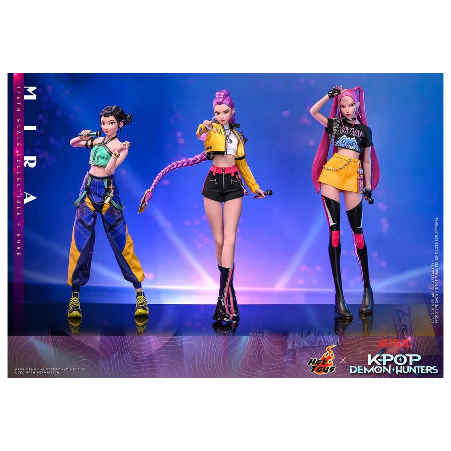 KPop Demon Hunters Figura de acțiune 1/6 Mira 28 cm poza produsului