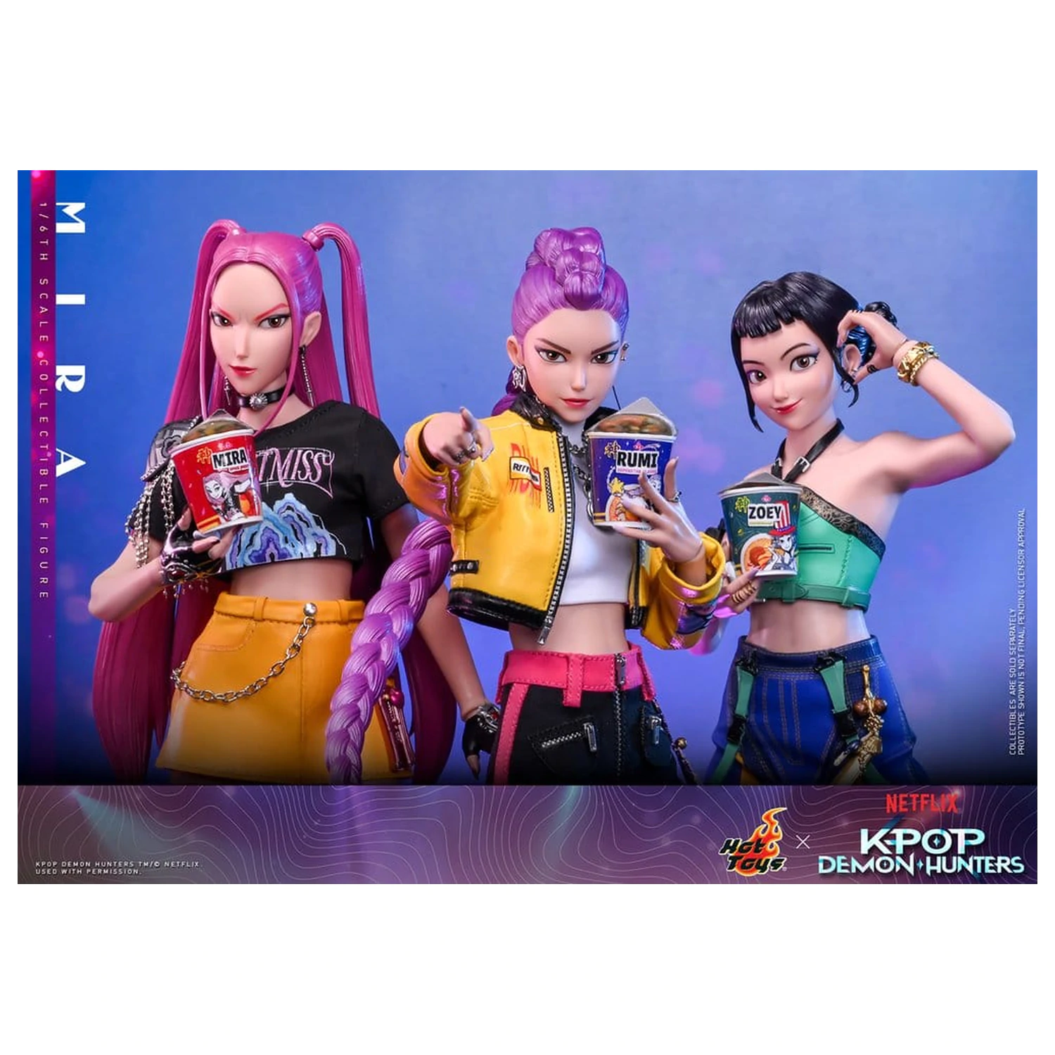 KPop Demon Hunters Figura de acțiune 1/6 Mira 28 cm poza produsului