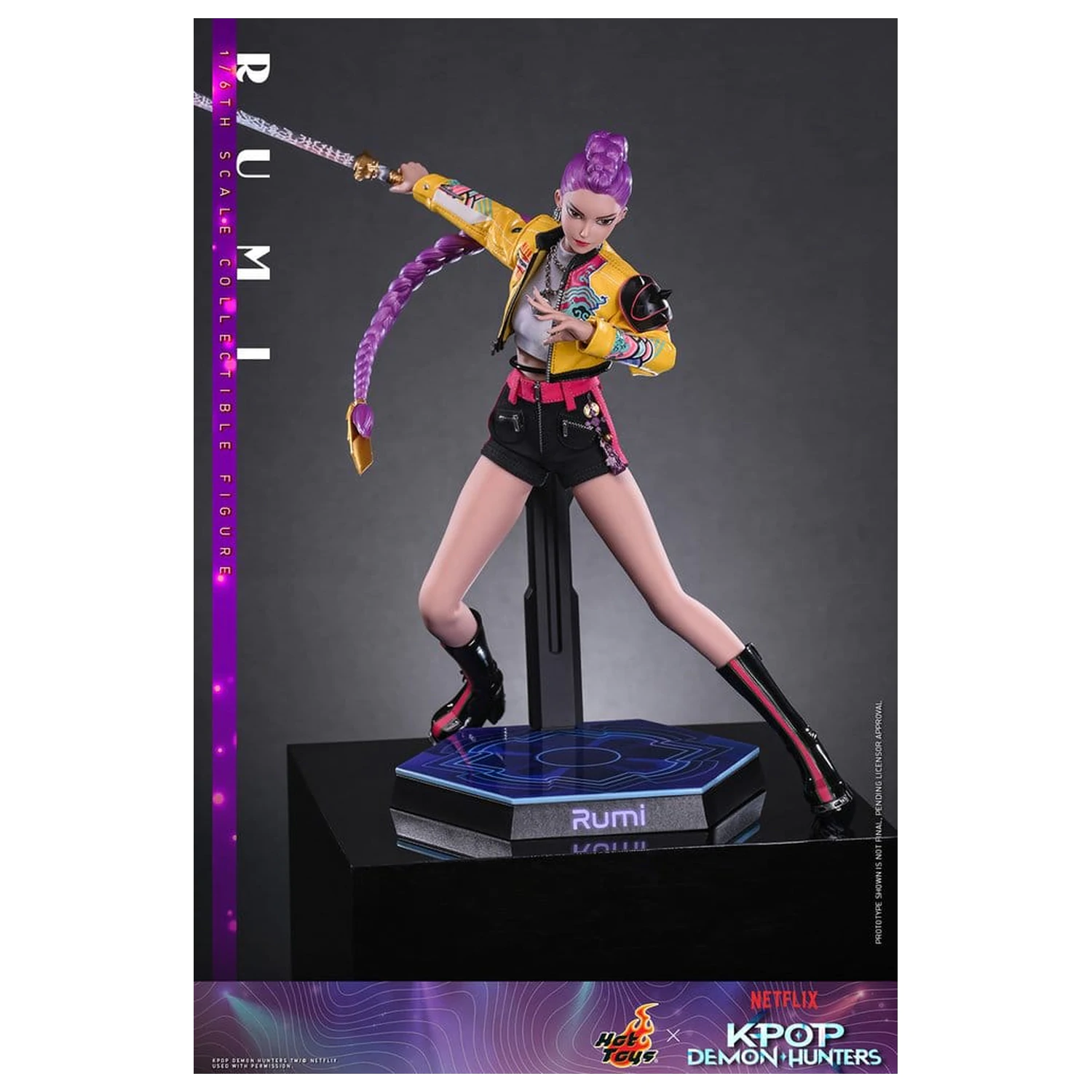 KPop Demon Hunters Figura de acțiune 1/6 Rumi 28 cm poza produsului