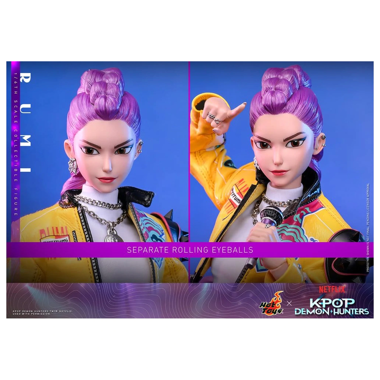 KPop Demon Hunters Figura de acțiune 1/6 Rumi 28 cm poza produsului