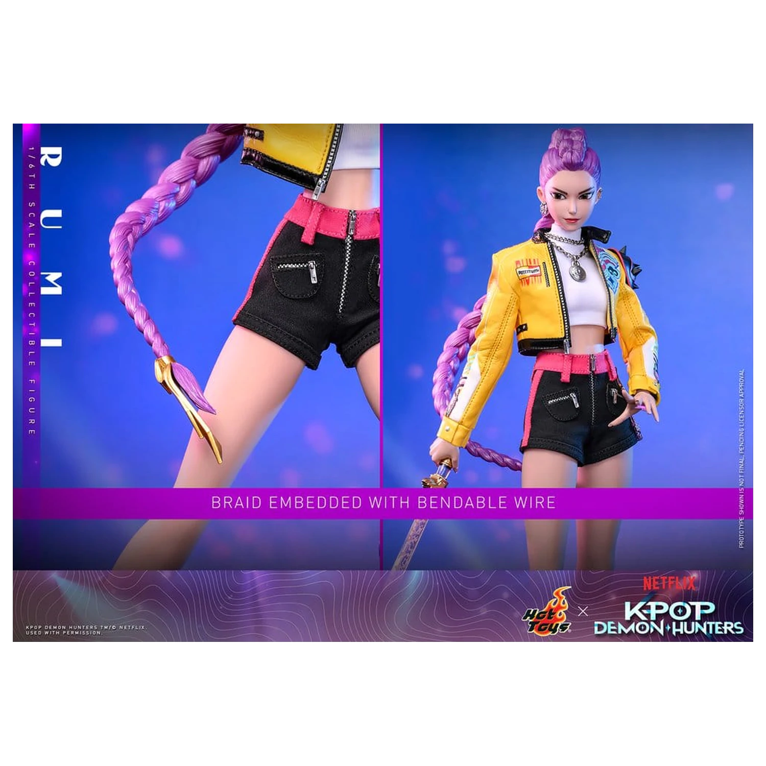 KPop Demon Hunters Figura de acțiune 1/6 Rumi 28 cm poza produsului