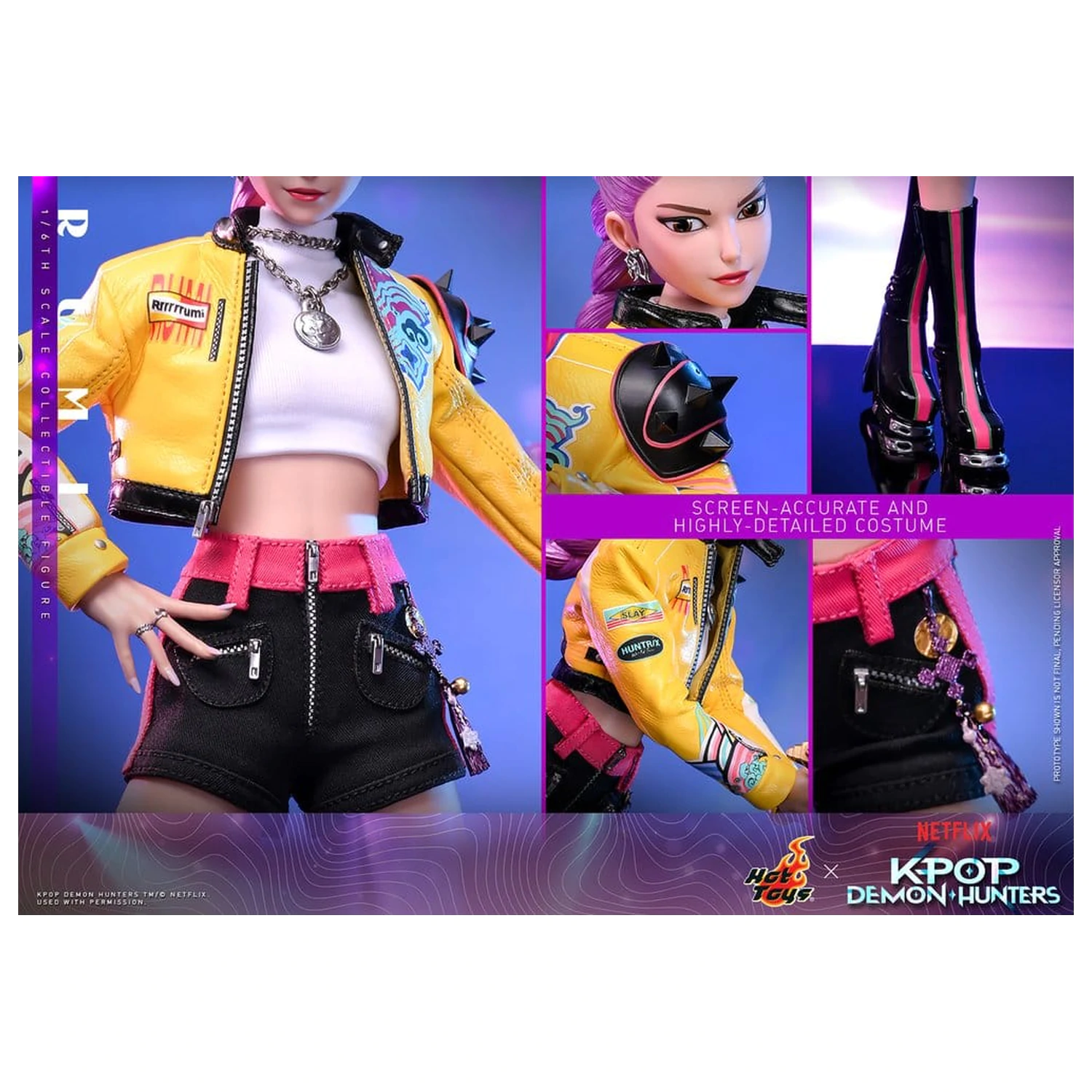 KPop Demon Hunters Figura de acțiune 1/6 Rumi 28 cm poza produsului