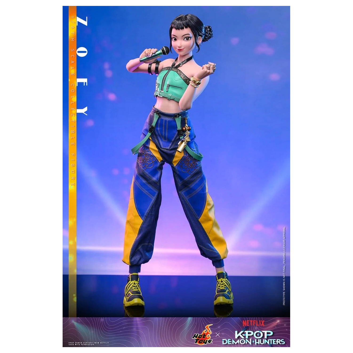 KPop Demon Hunters Figura de actiune 1/6 Zoey 27 cm poza produsului