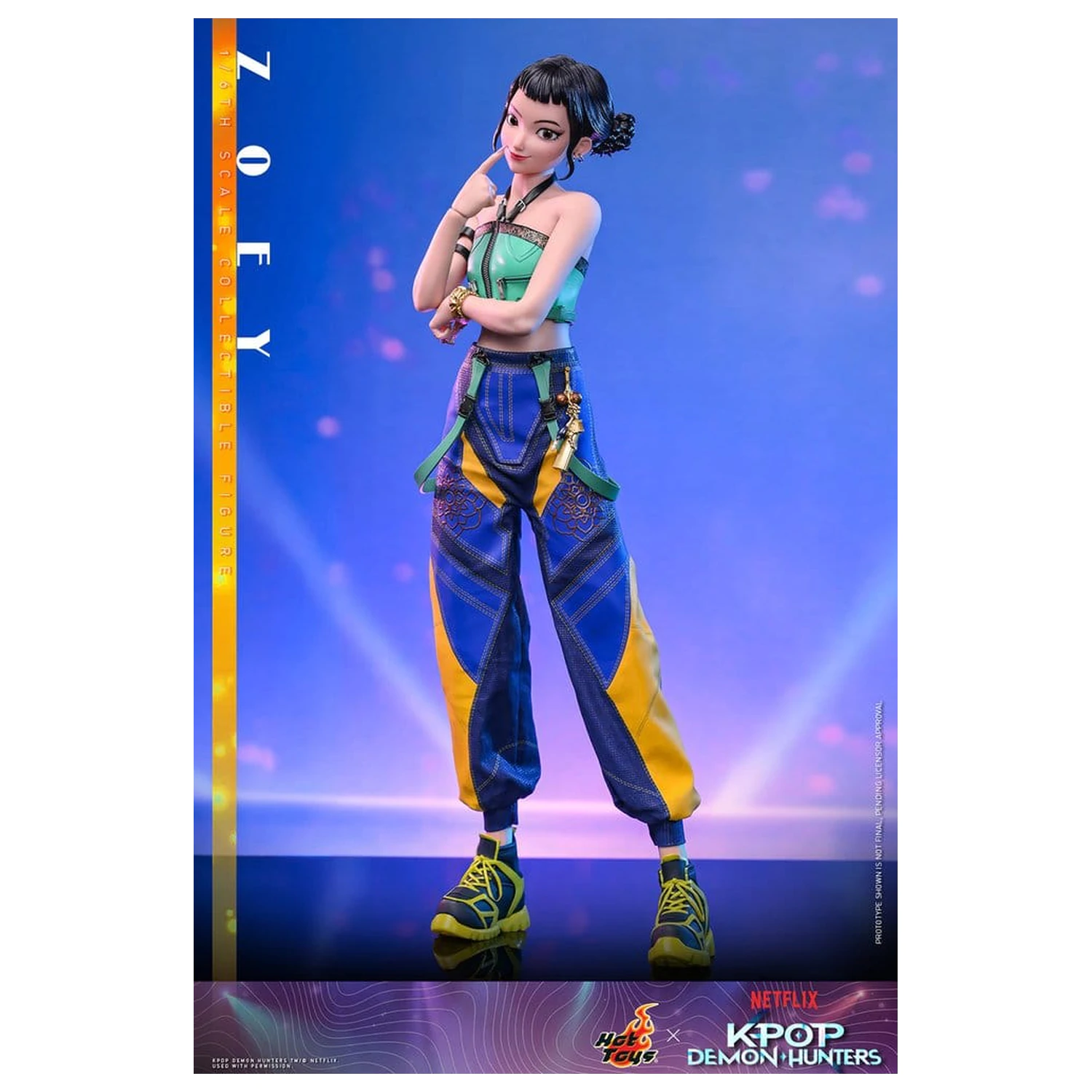 KPop Demon Hunters Figura de actiune 1/6 Zoey 27 cm poza produsului
