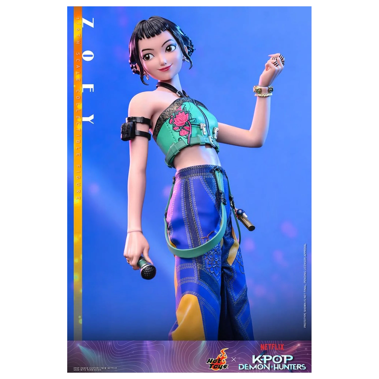 KPop Demon Hunters Figura de actiune 1/6 Zoey 27 cm poza produsului