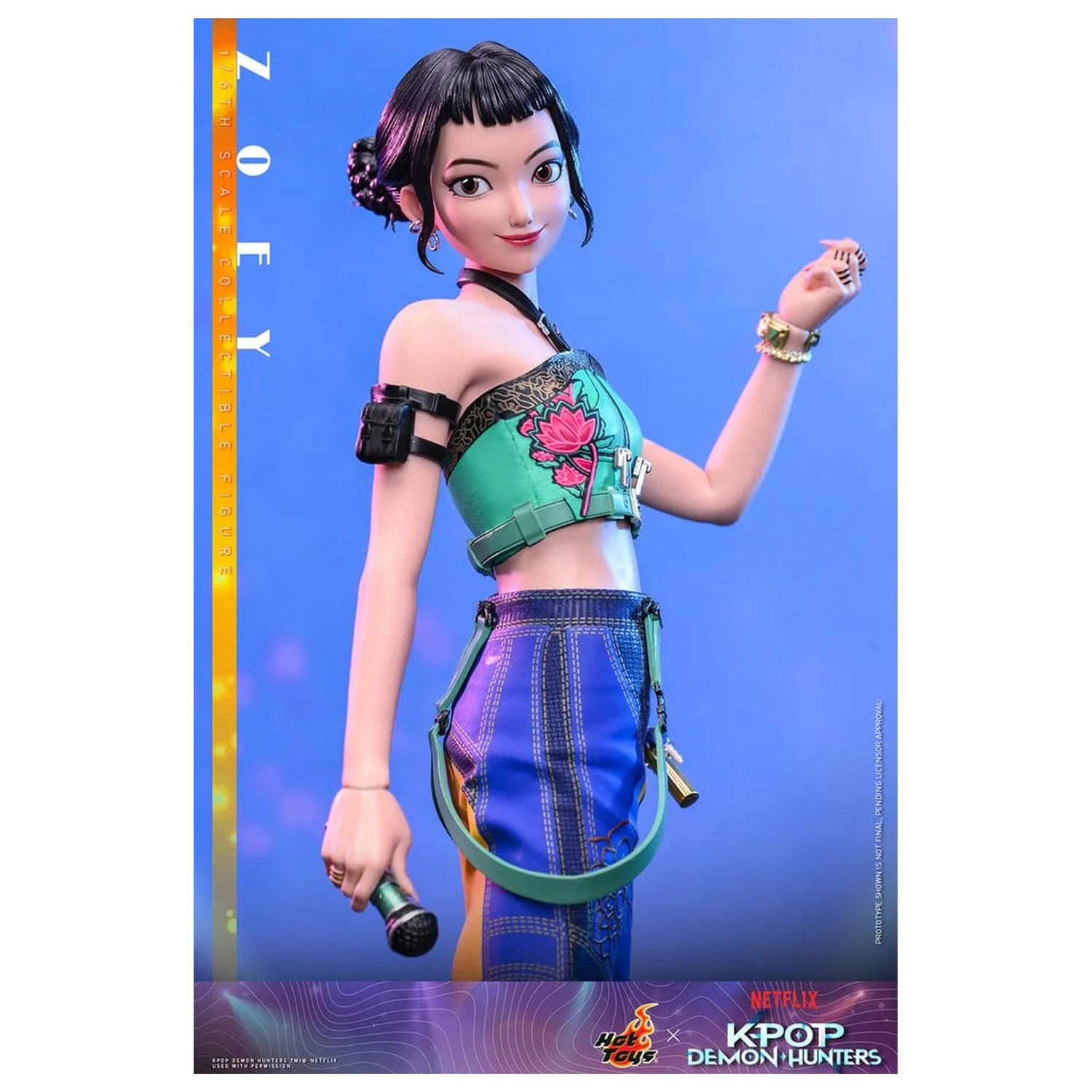 KPop Demon Hunters Figura de actiune 1/6 Zoey 27 cm poza produsului