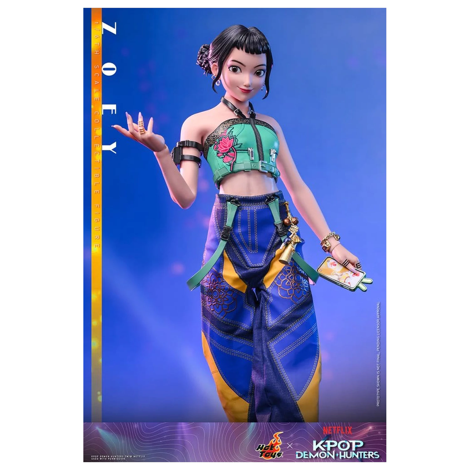 KPop Demon Hunters Figura de actiune 1/6 Zoey 27 cm poza produsului