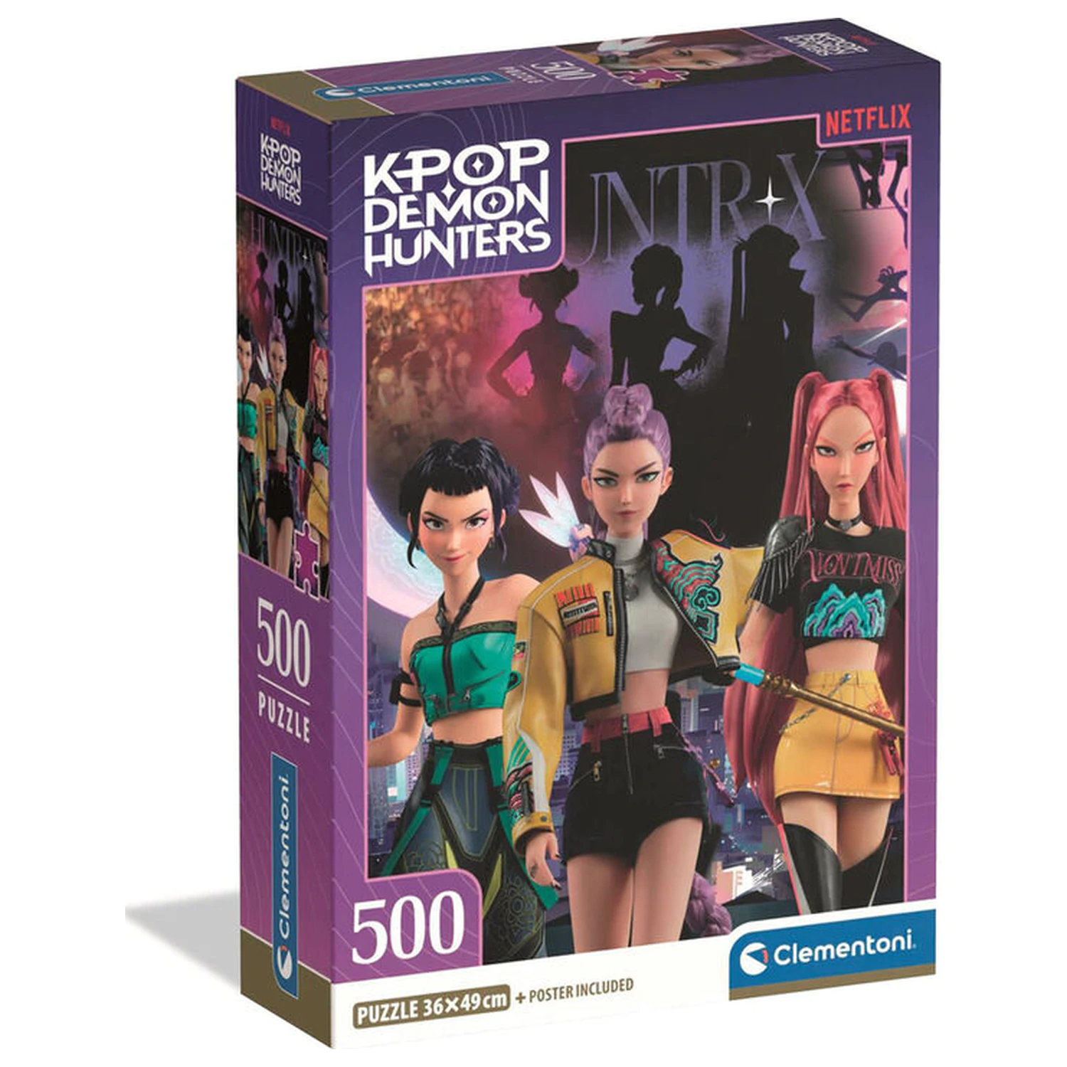 Kpop Demon Hunters 2 puzzle de 104 piese poza produsului