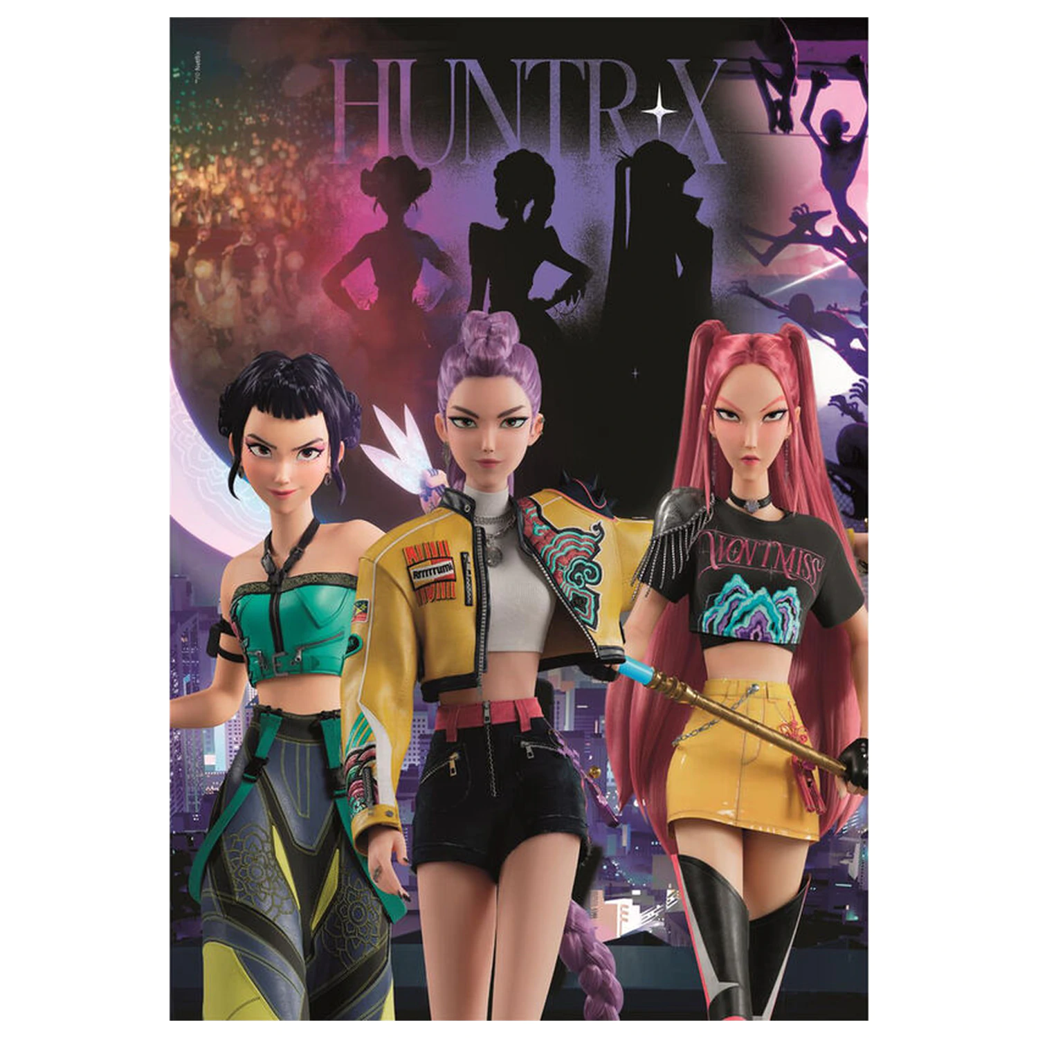 Kpop Demon Hunters 2 puzzle de 104 piese poza produsului