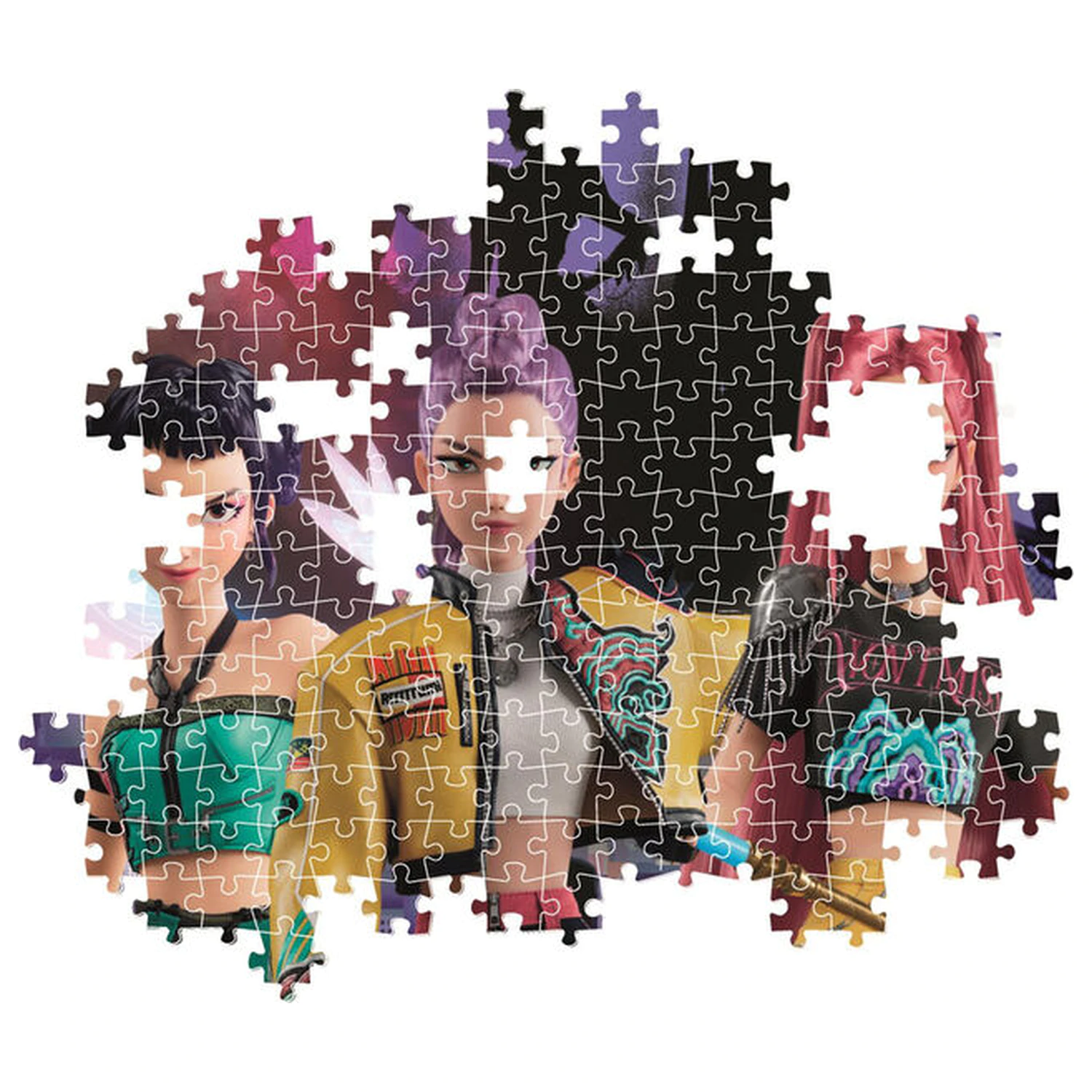 Kpop Demon Hunters 2 puzzle de 104 piese poza produsului