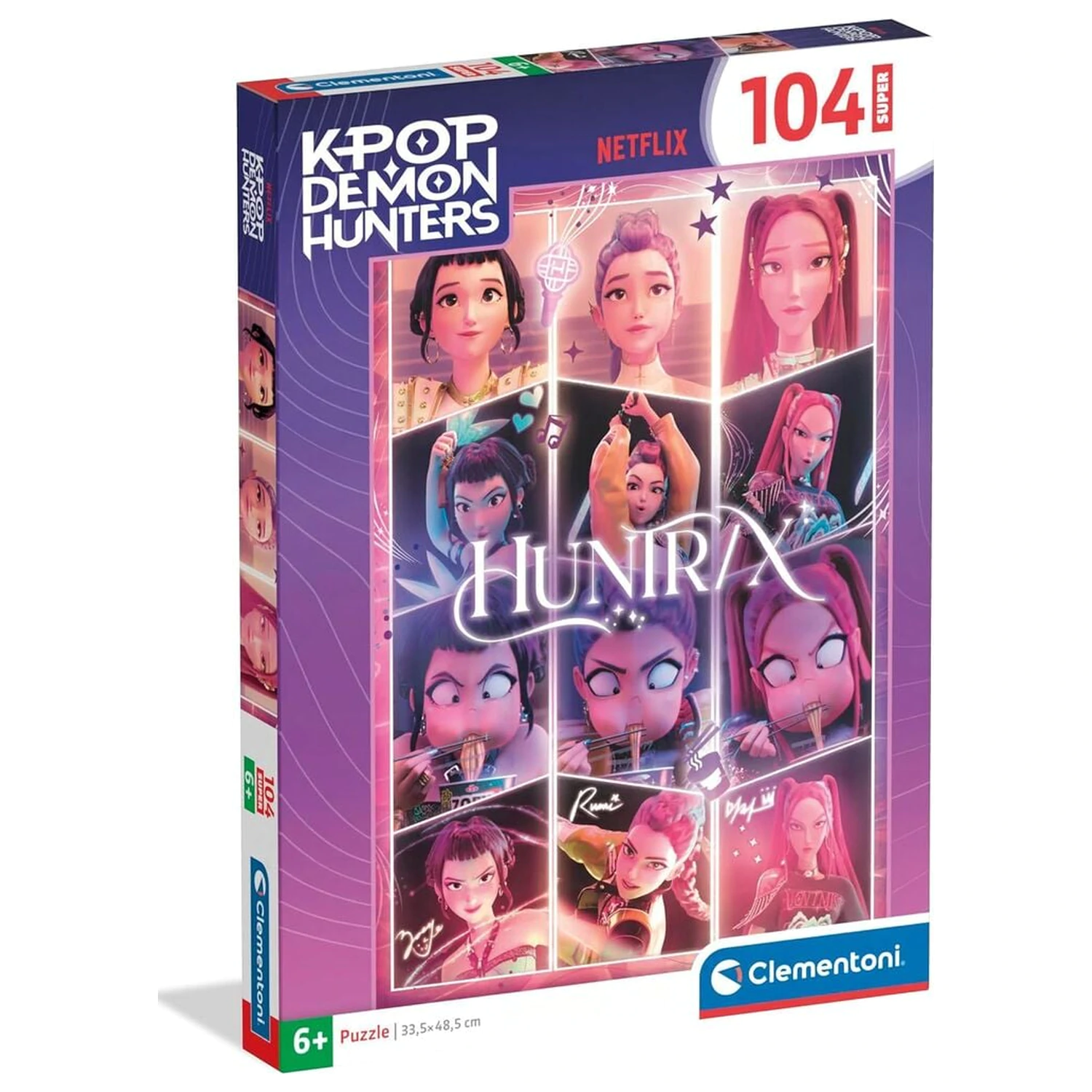 Kpop Demon Hunters 2 puzzle de 104 piese poza produsului