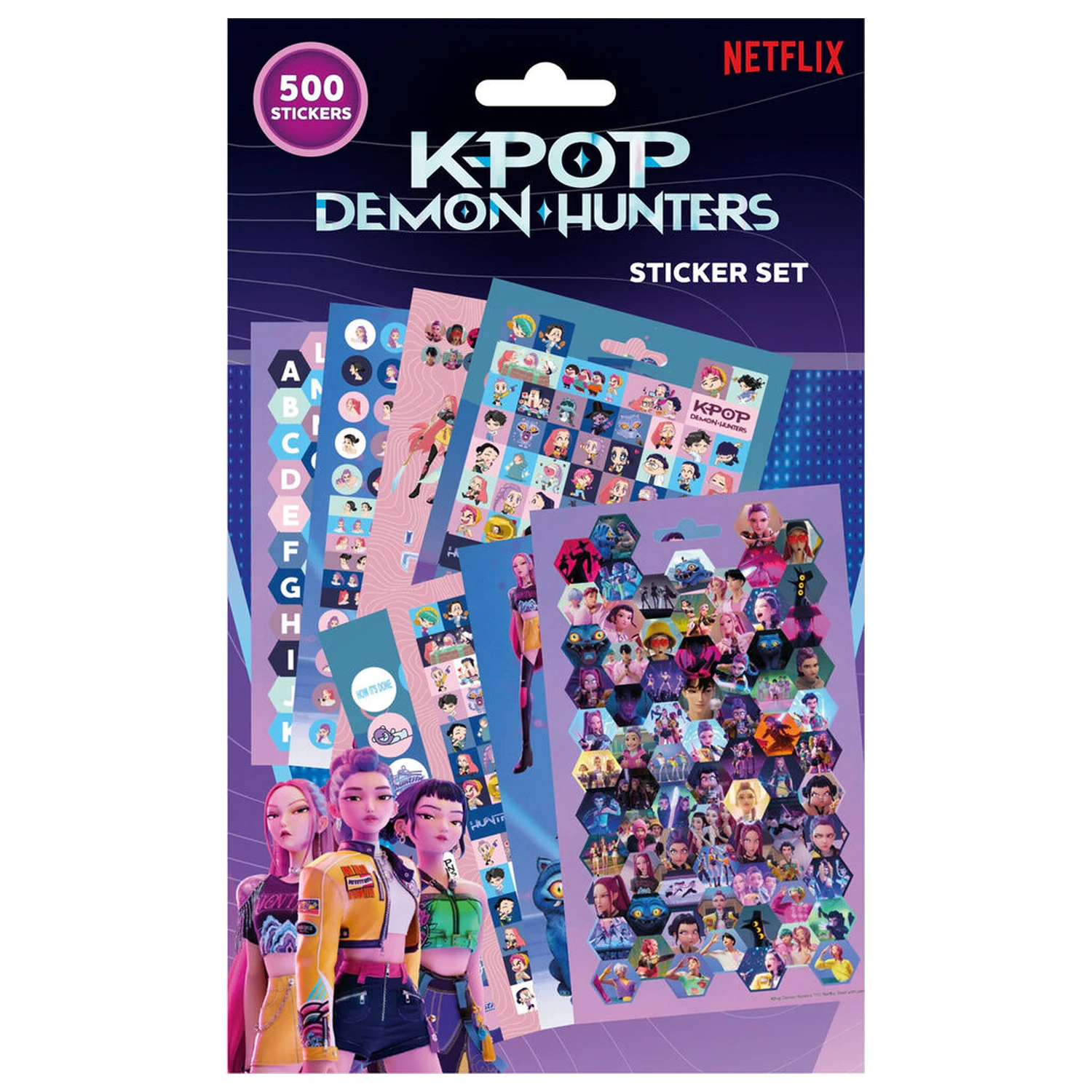 KPop Demon Hunters stickere 500 buc poza produsului