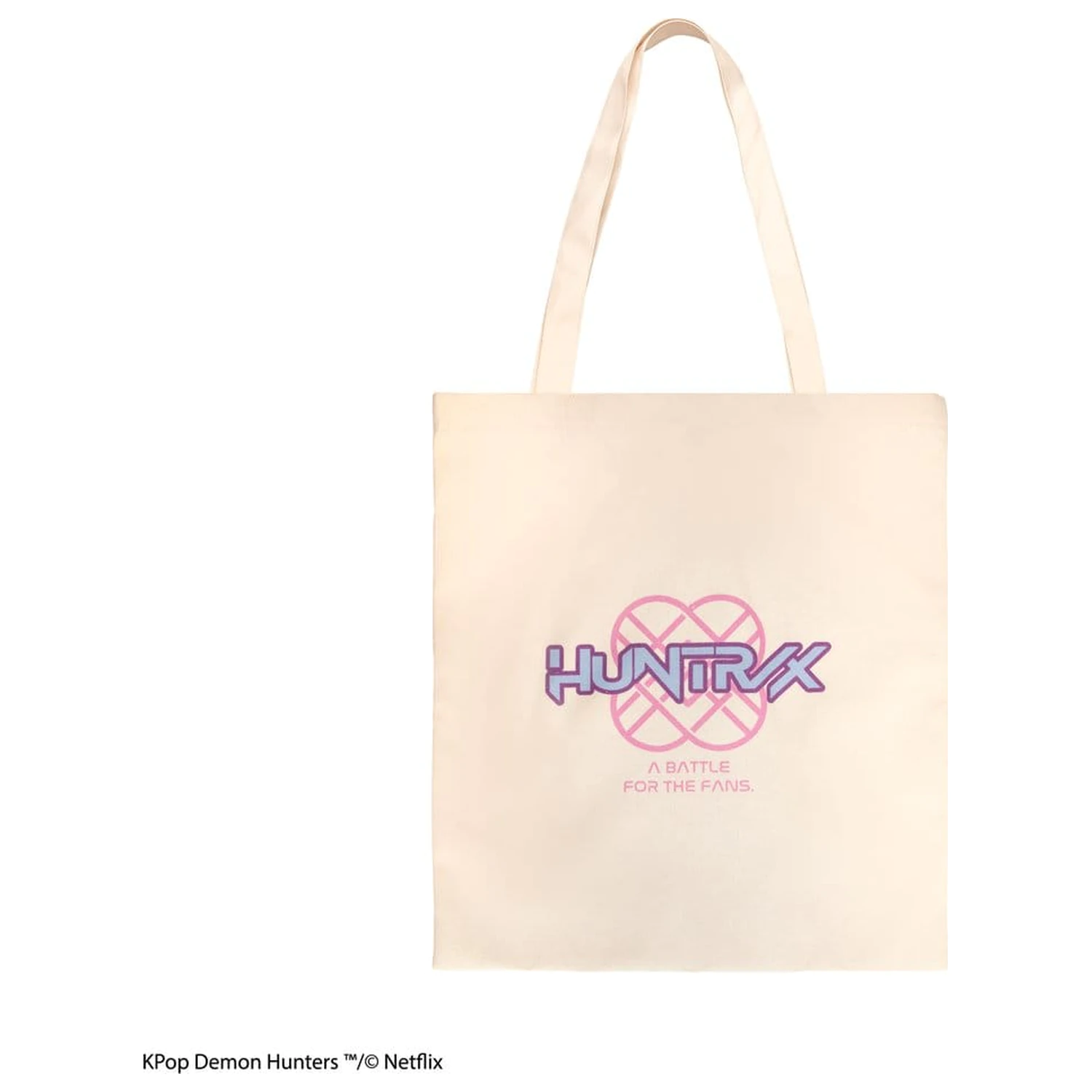 KPop Demon Hunters Tote Bag A battle for the fans Geanta din pânză cu lupta pentru fani poza produsului