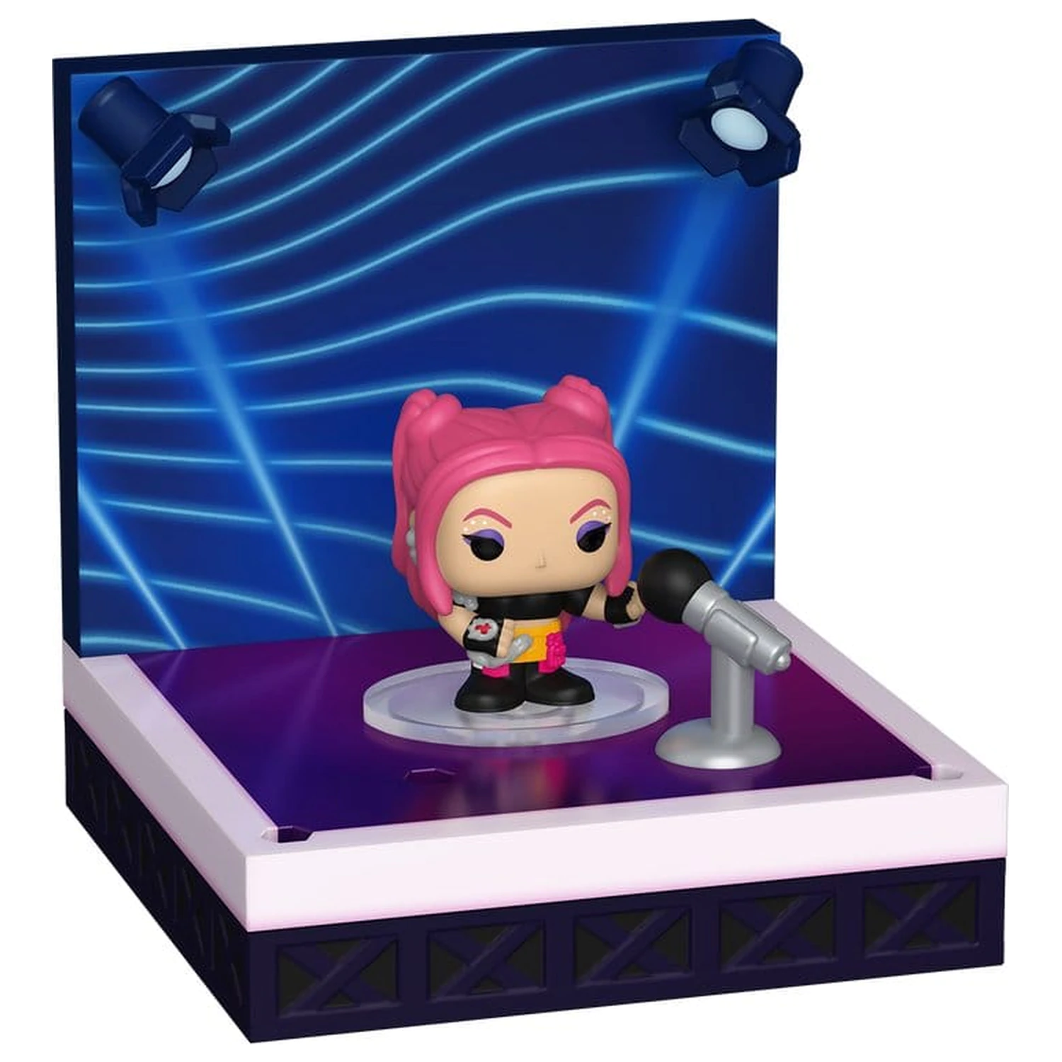 KPop Demon Hunters Bitty Funko POP! Stages Figurină din vinil Mira 2,5 cm poza produsului