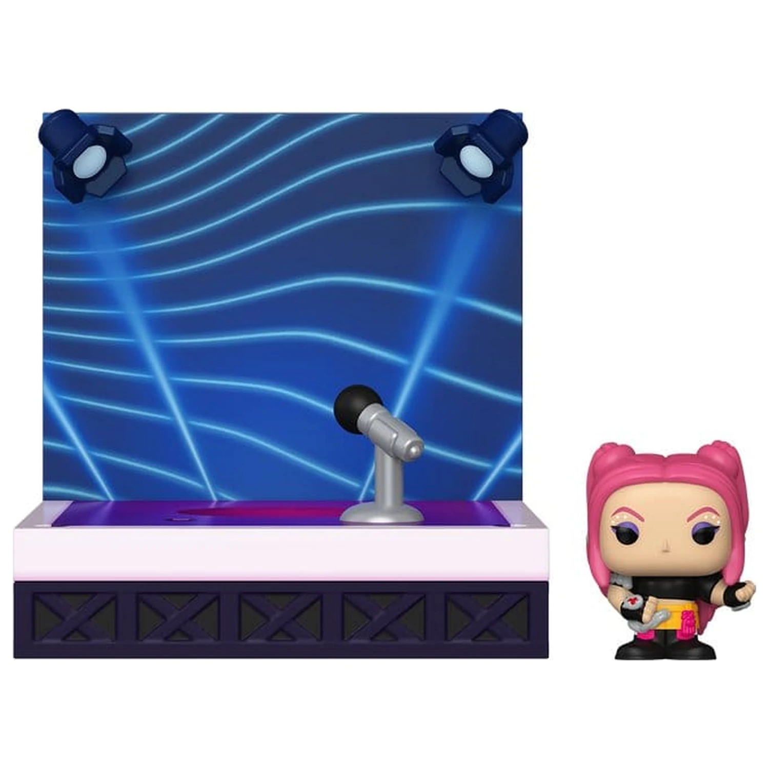 KPop Demon Hunters Bitty Funko POP! Stages Figurină din vinil Mira 2,5 cm poza produsului