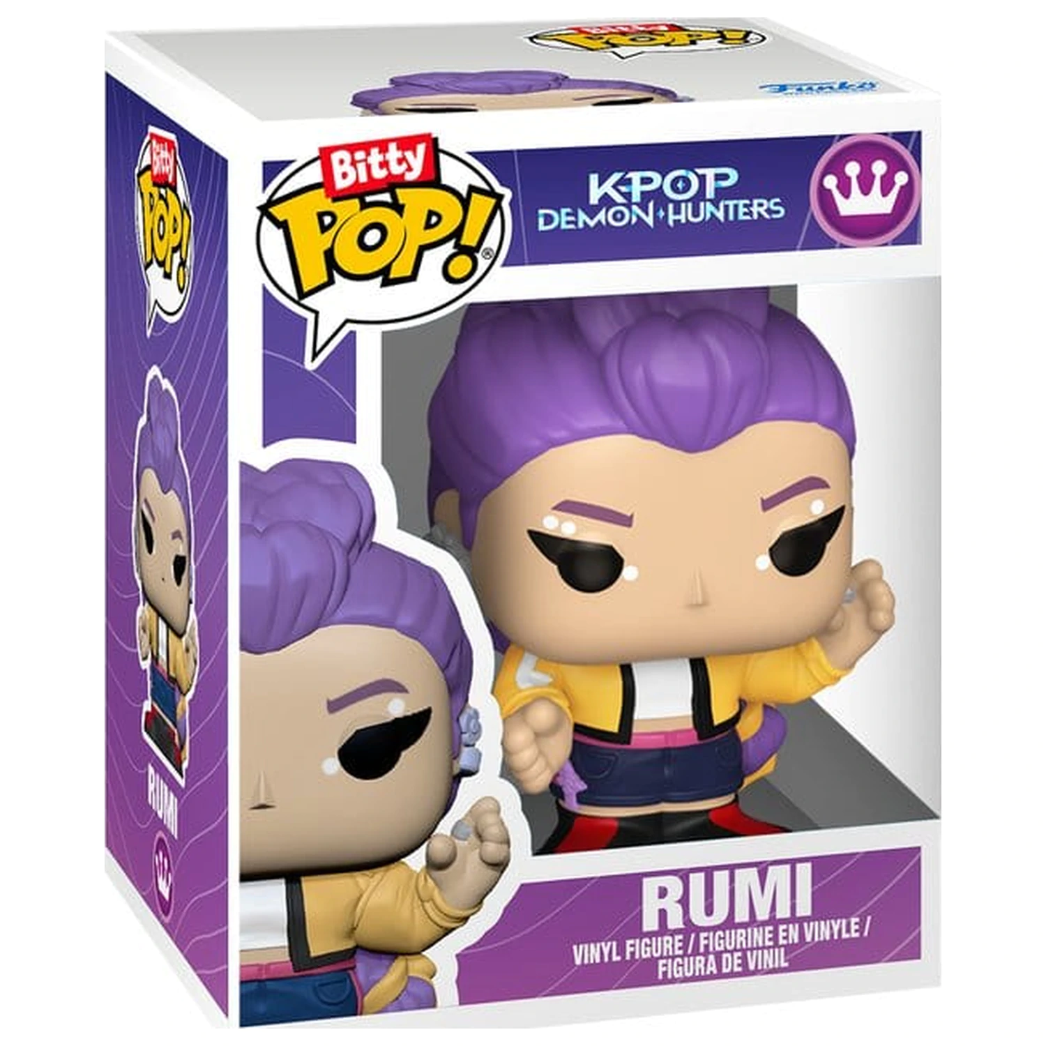 KPop Demon Hunters Bitty Funko POP! Stages Figurină de vinil Rumi 2,5 cm poza produsului
