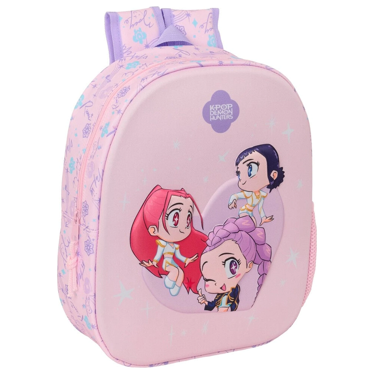 Kpop Demon Hunters Rucsac Chibi 3D 33cm poza produsului