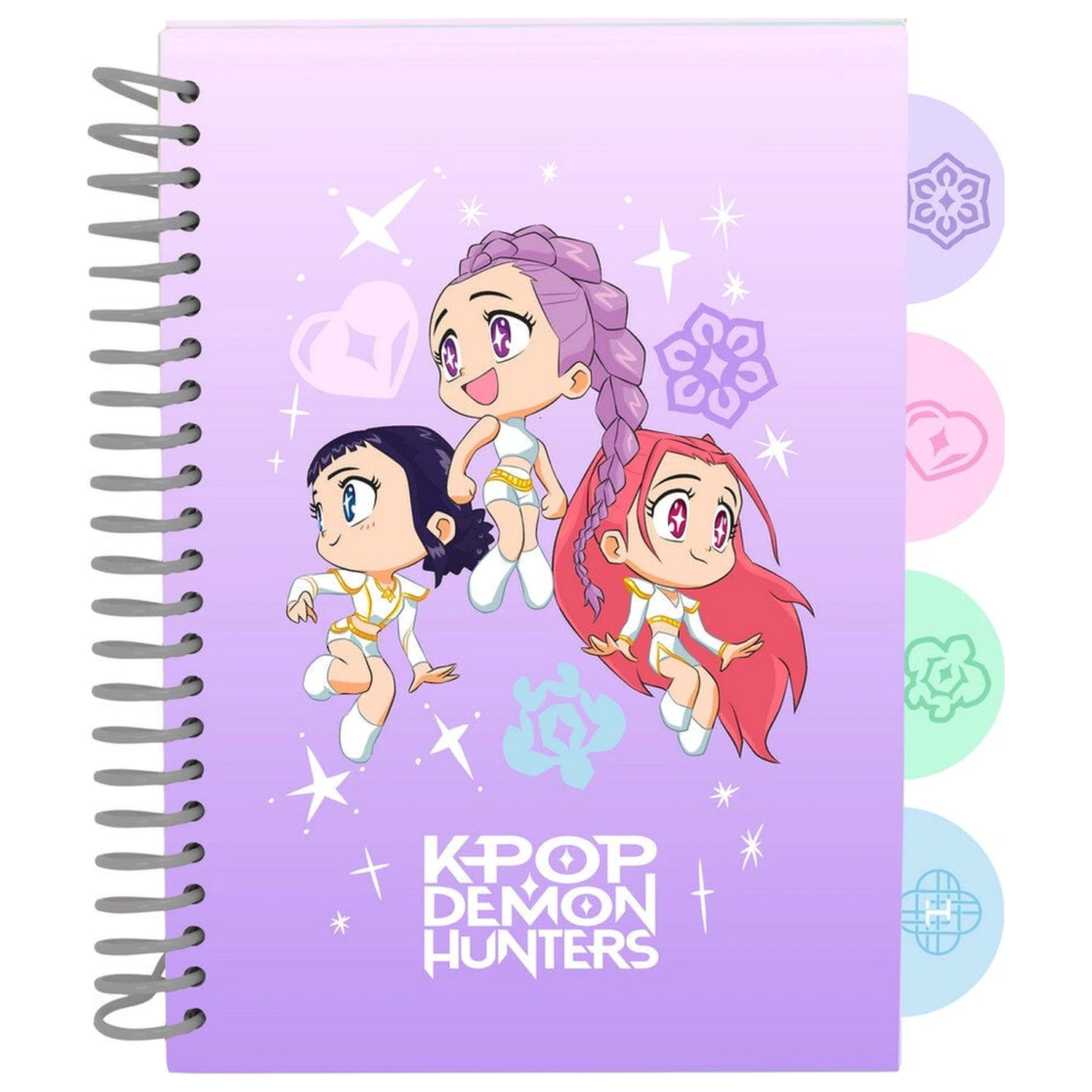 Kpop Demon Hunters Chibi A5 caiet poza produsului