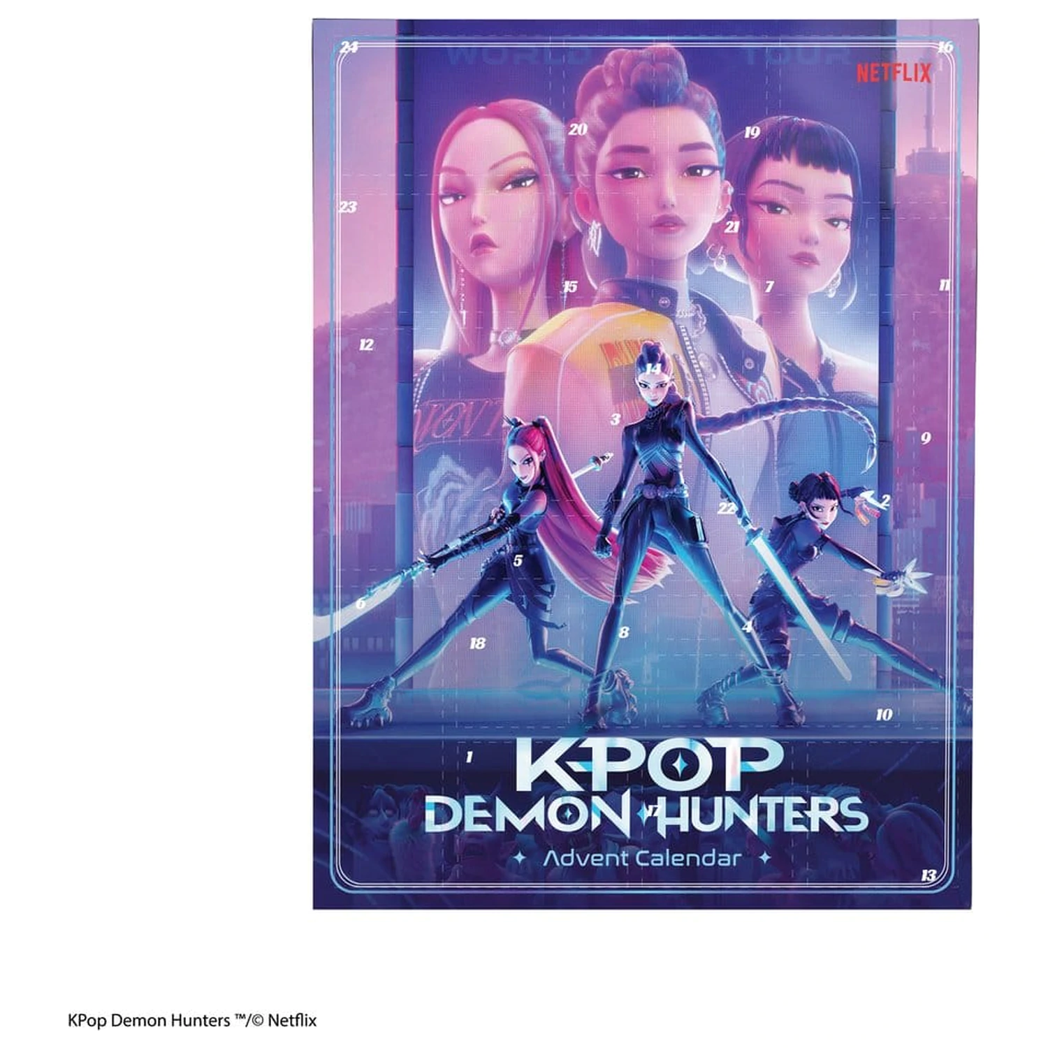KPop Demon Hunters Calendar Advent Clasic 2026 poza produsului