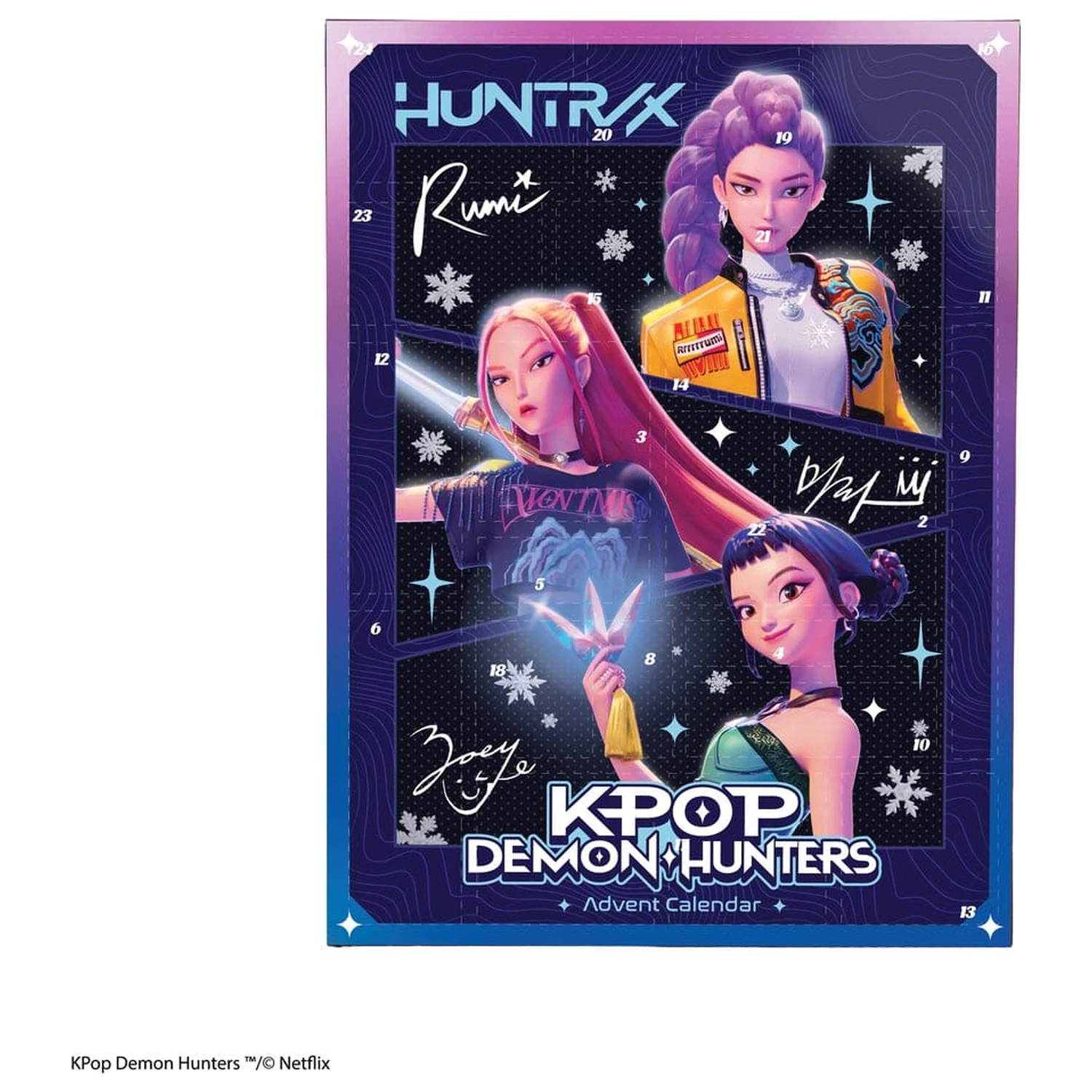 KPop Demon Hunters Calendar Advent Clasic 2026 poza produsului