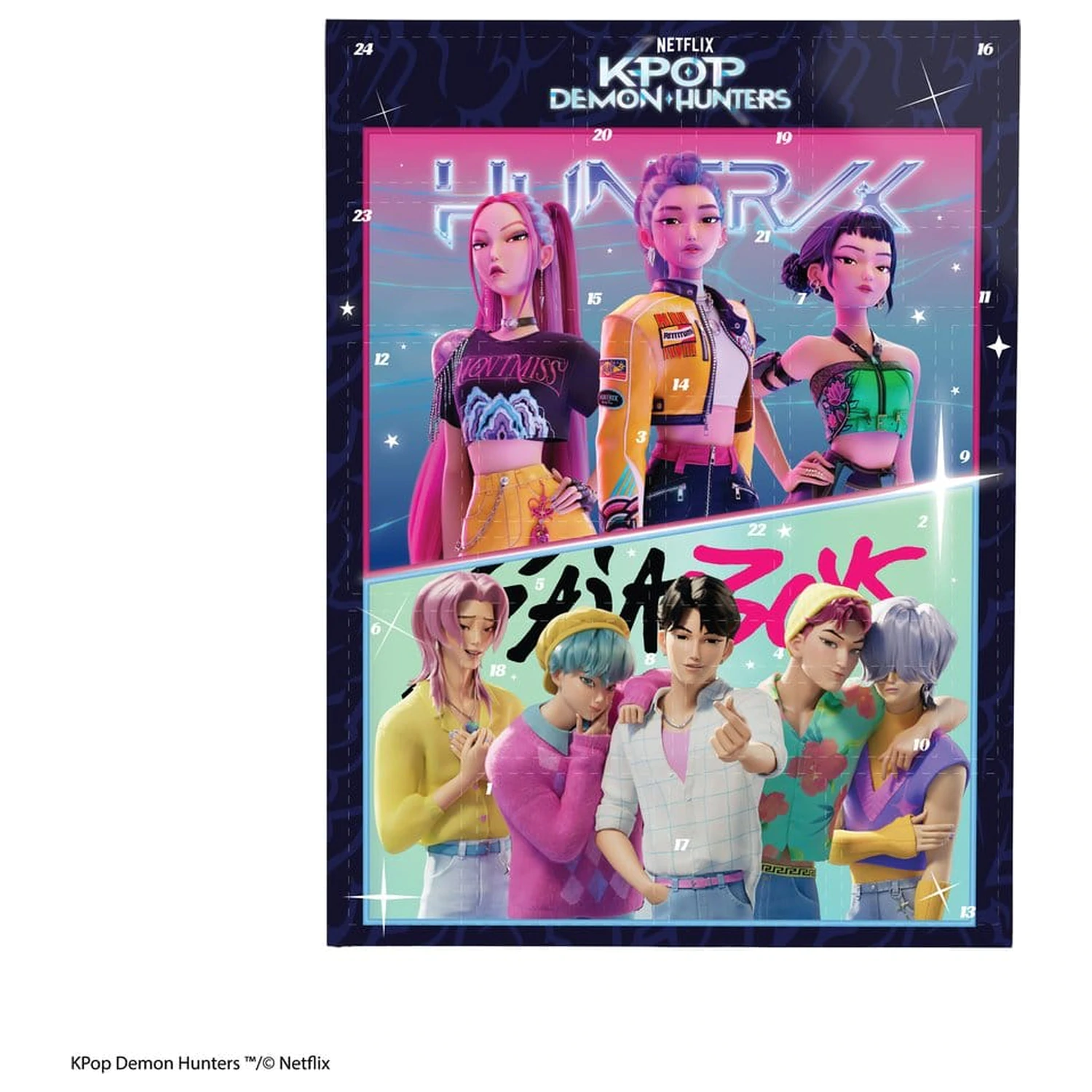 KPop Demon Hunters Calendar Advent Clasic 2026 poza produsului