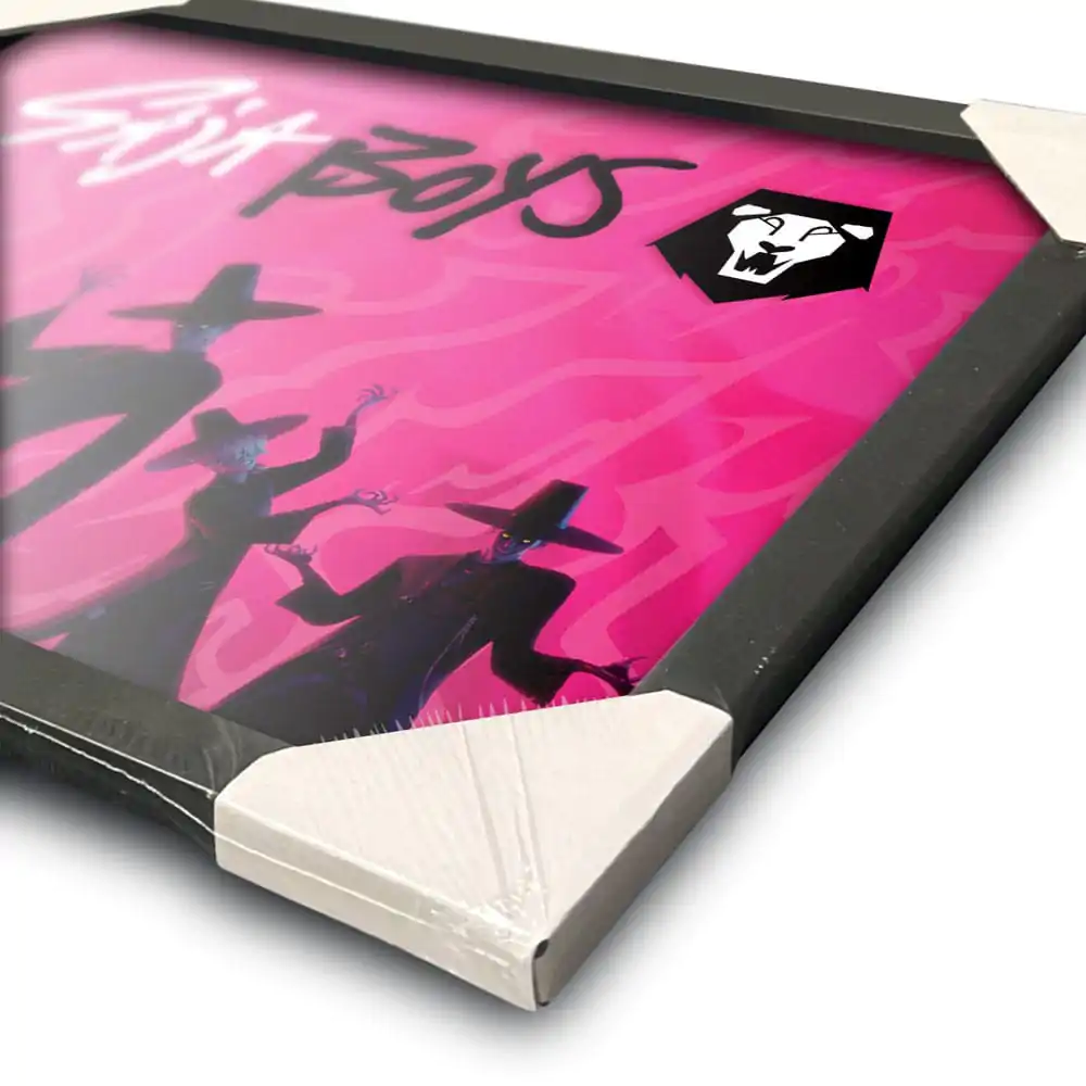 KPop Demon Hunters Collector Print Poster incadrat Saja Boys Idol poza produsului