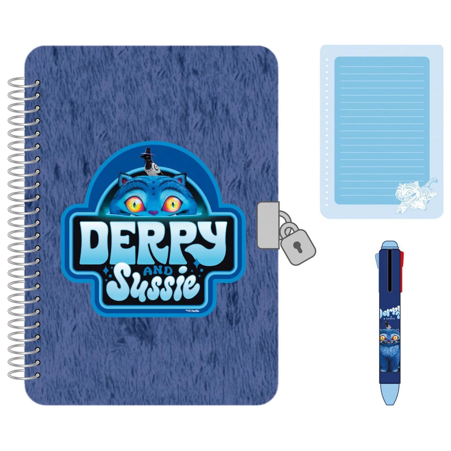 Kpop Demon Hunters Derpy set agendă + pix în 4 culori poza produsului
