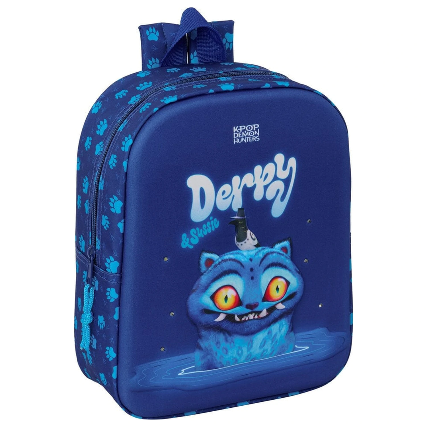 Kpop Demon Hunters Derpy LEDS 3D rucsac 27cm poza produsului