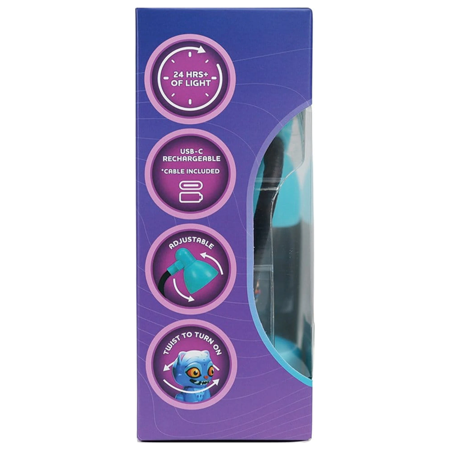 KPop Demon Hunters Mini lanterna LED cu figurina Derpy 11 cm poza produsului