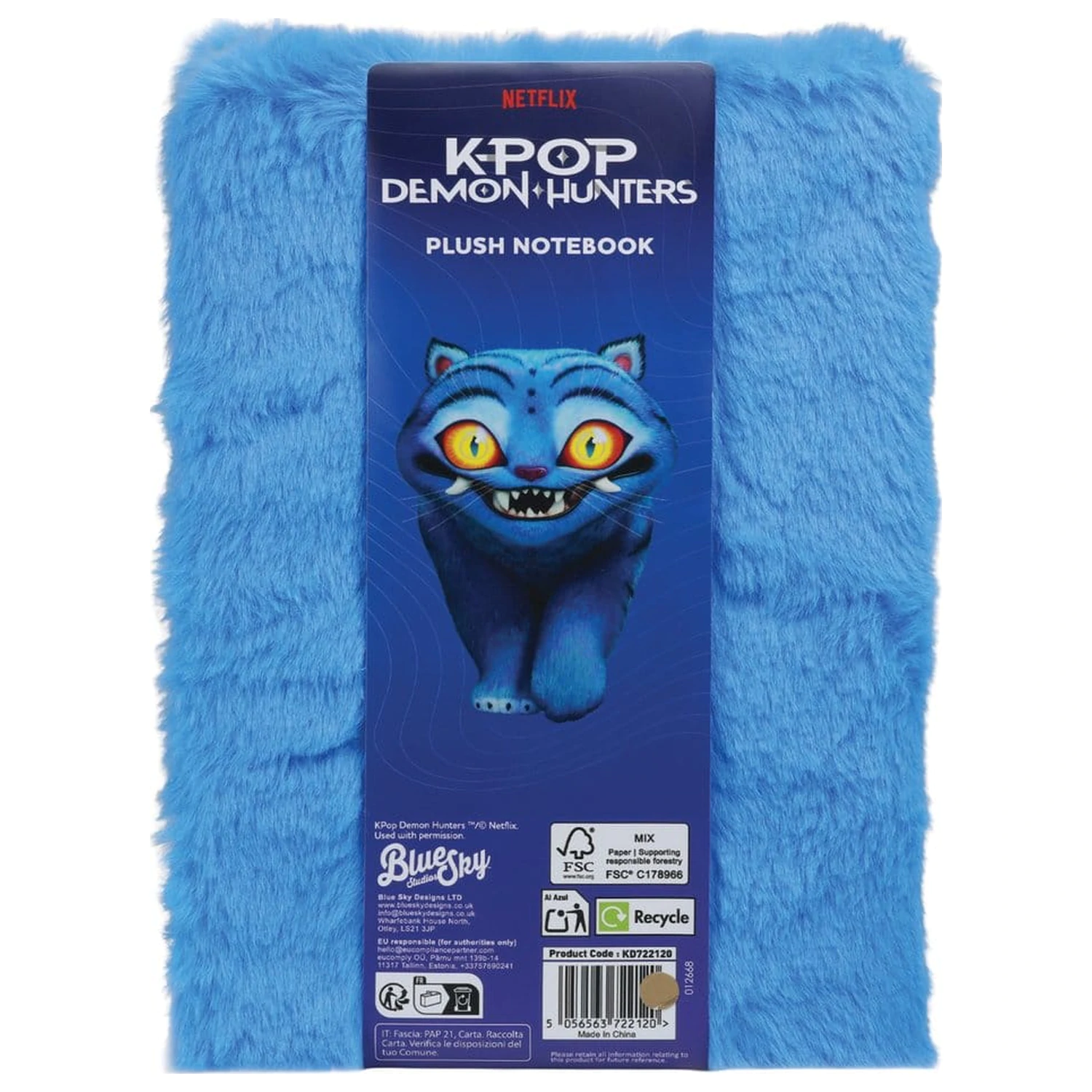 KPop Demon Hunters Caiet A5 Jucărie de pluș Derpy poza produsului