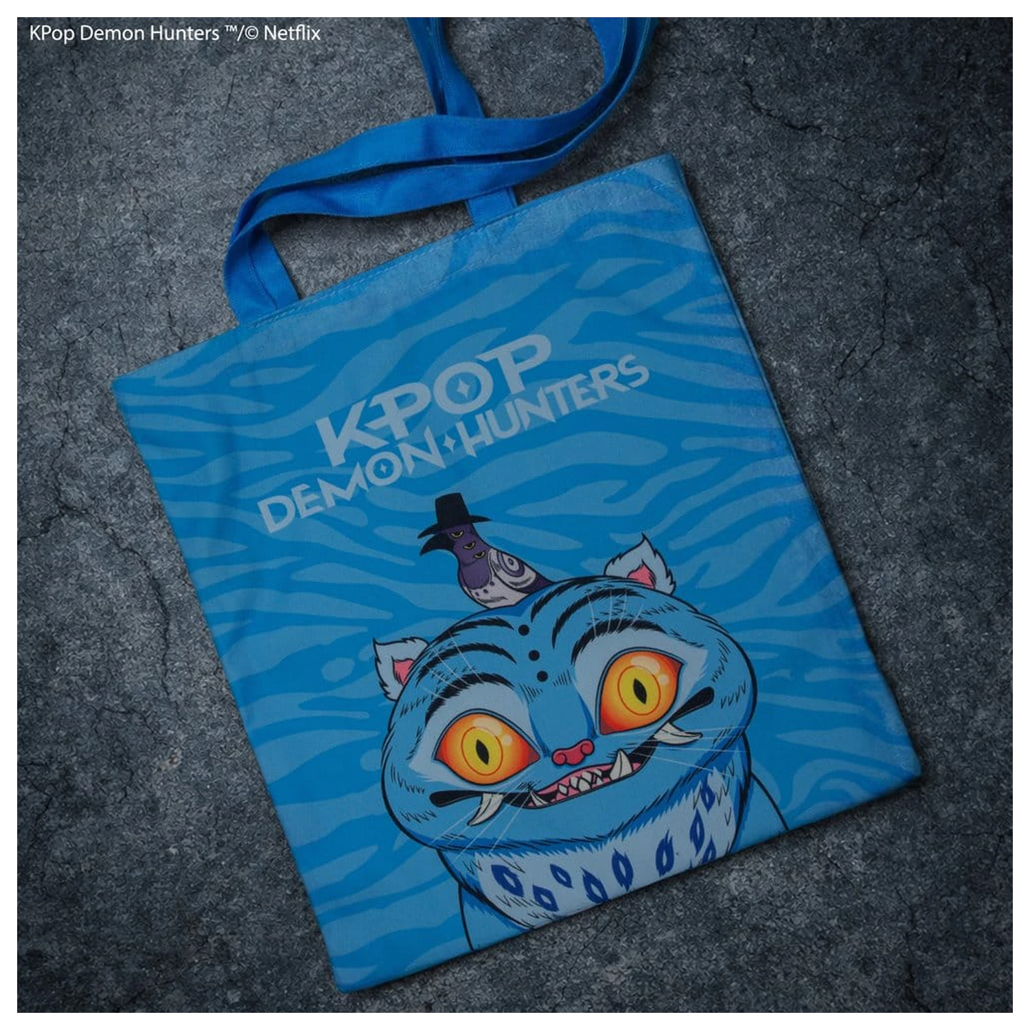 KPop Demon Hunters Tote Bag Derpy & Sussie poza produsului