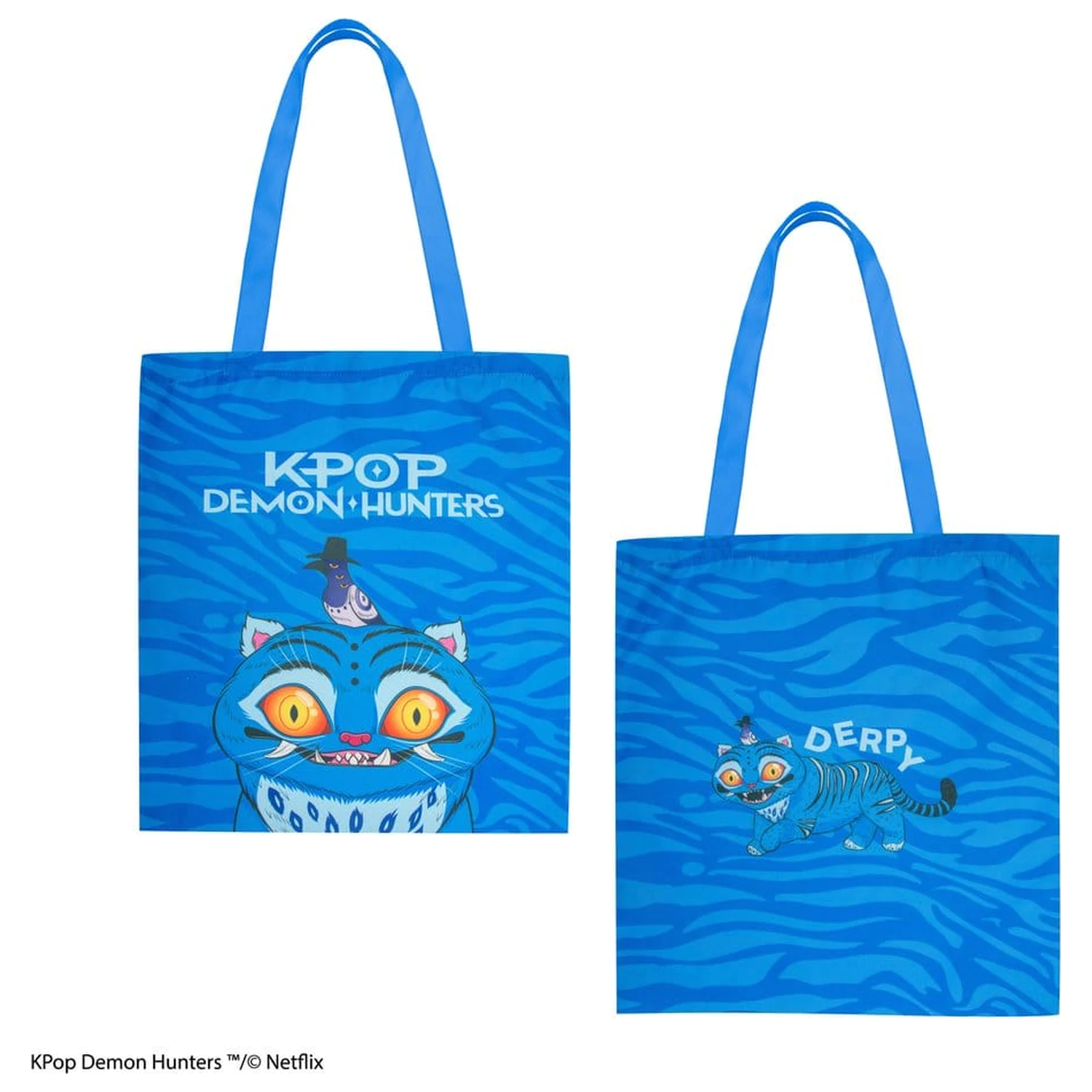 KPop Demon Hunters Tote Bag Derpy & Sussie poza produsului