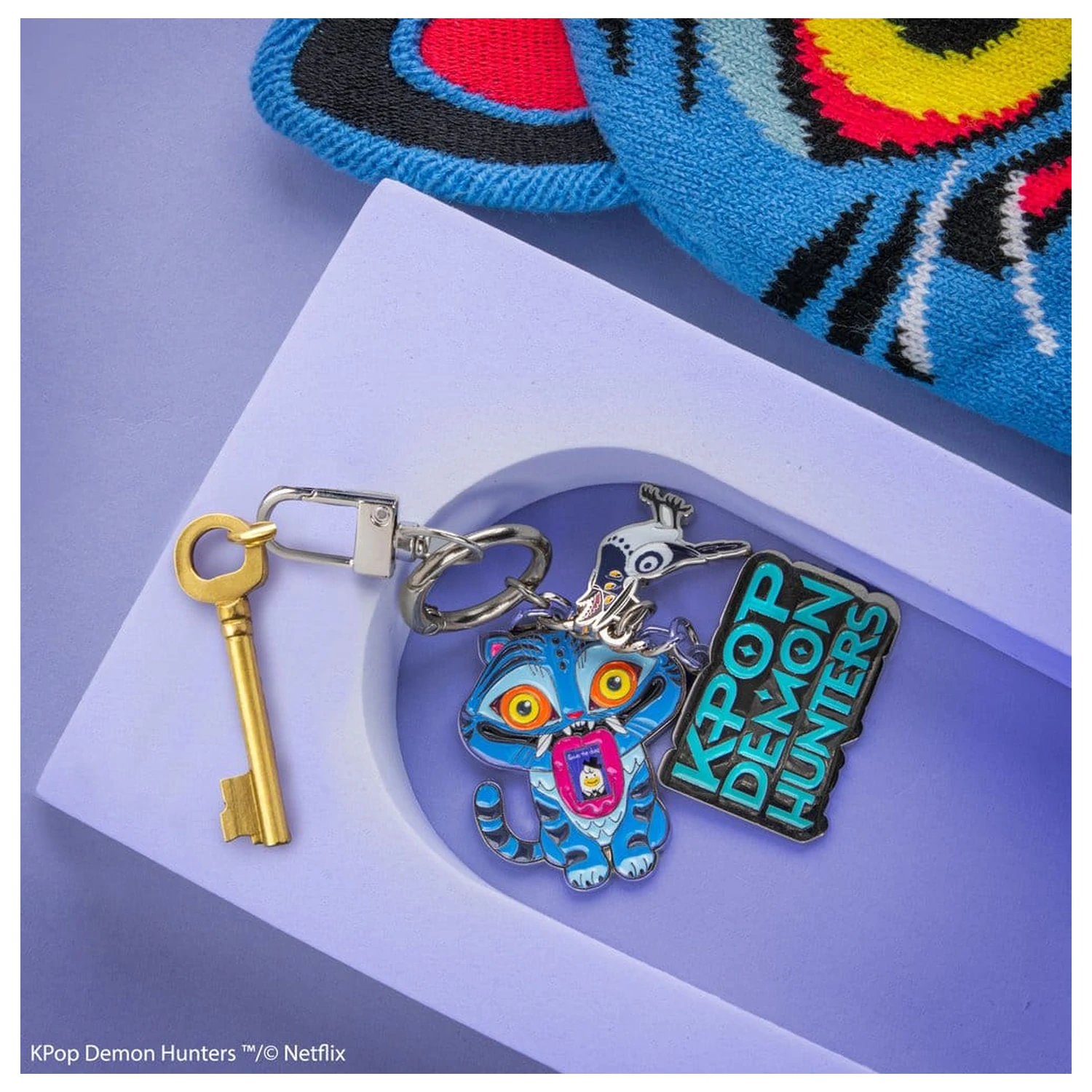 KPop Demon Hunters Charm Breloc Derpy & Sussie poza produsului