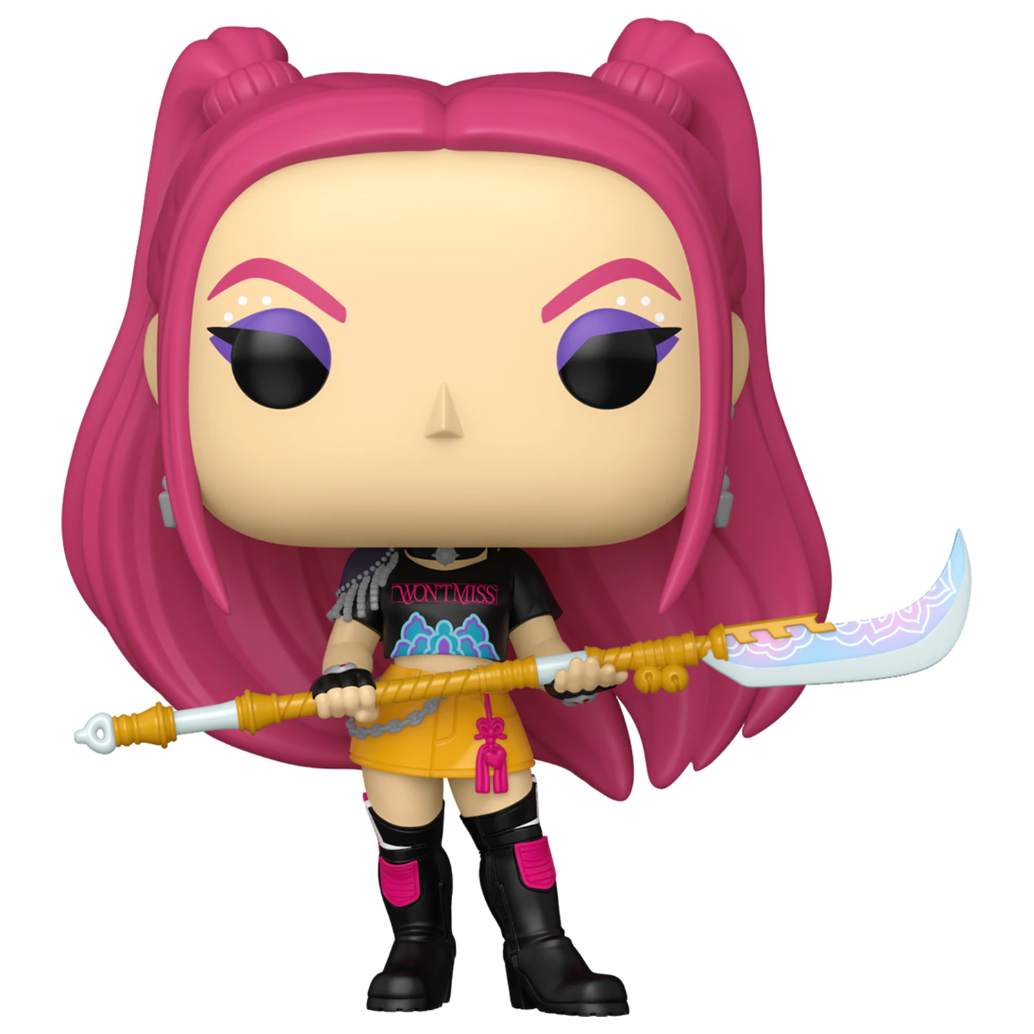 KPop Demon Hunters Funko POP! Animation figurina din vinil Mirai 9 cm poza produsului